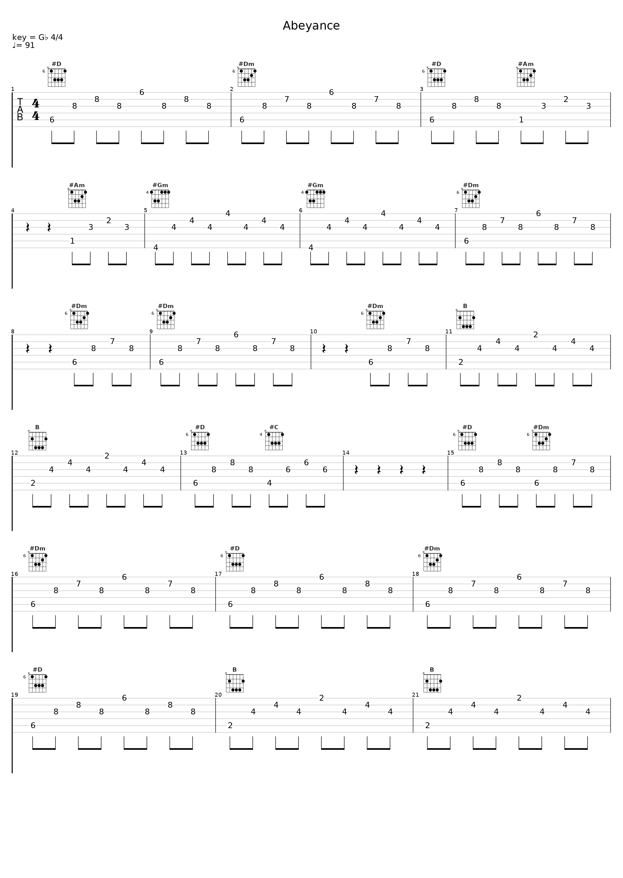 Abeyance_FineTune Music,Mark Petrie_1