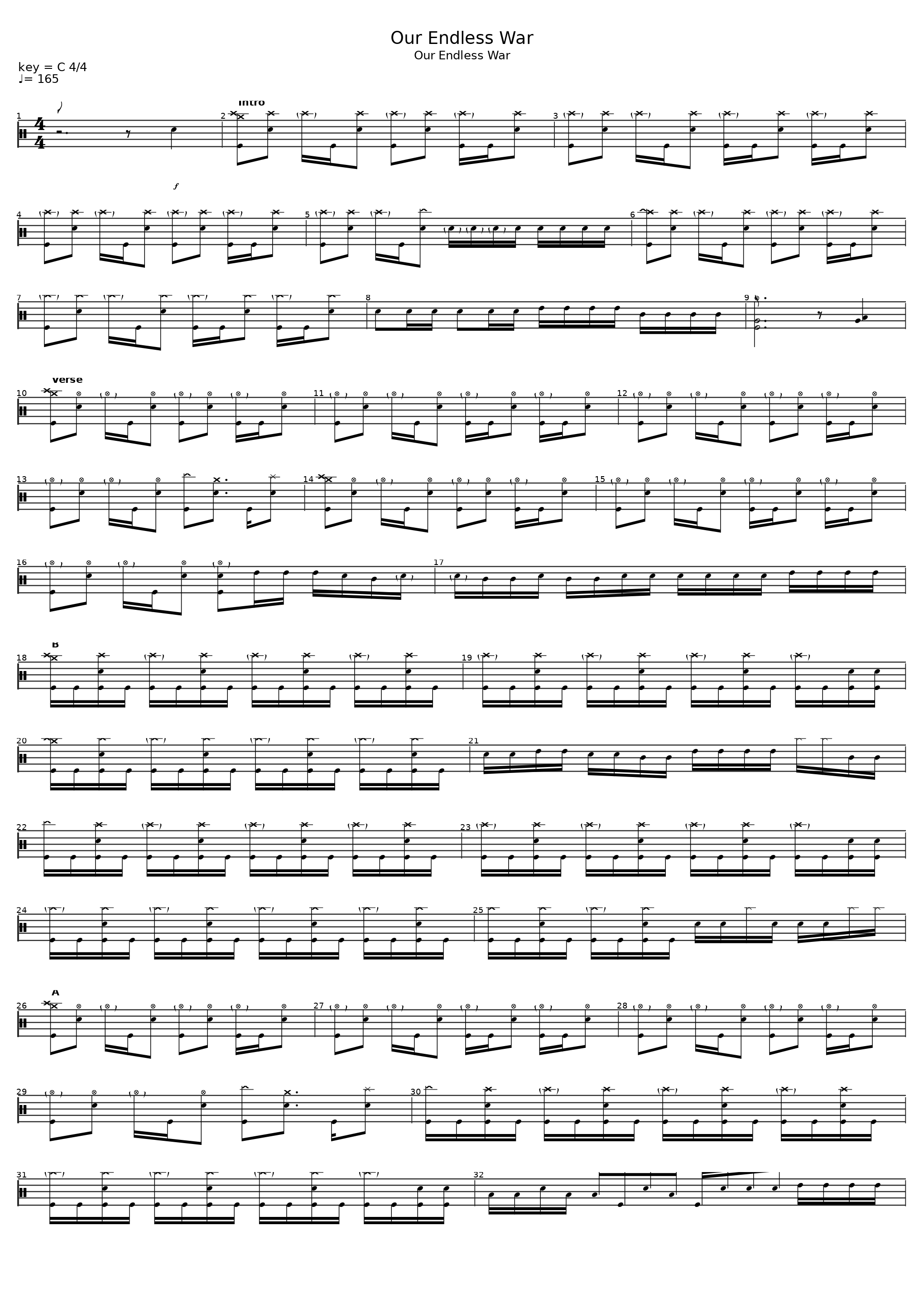 Our endless war (Drums)_Whitechapel_1