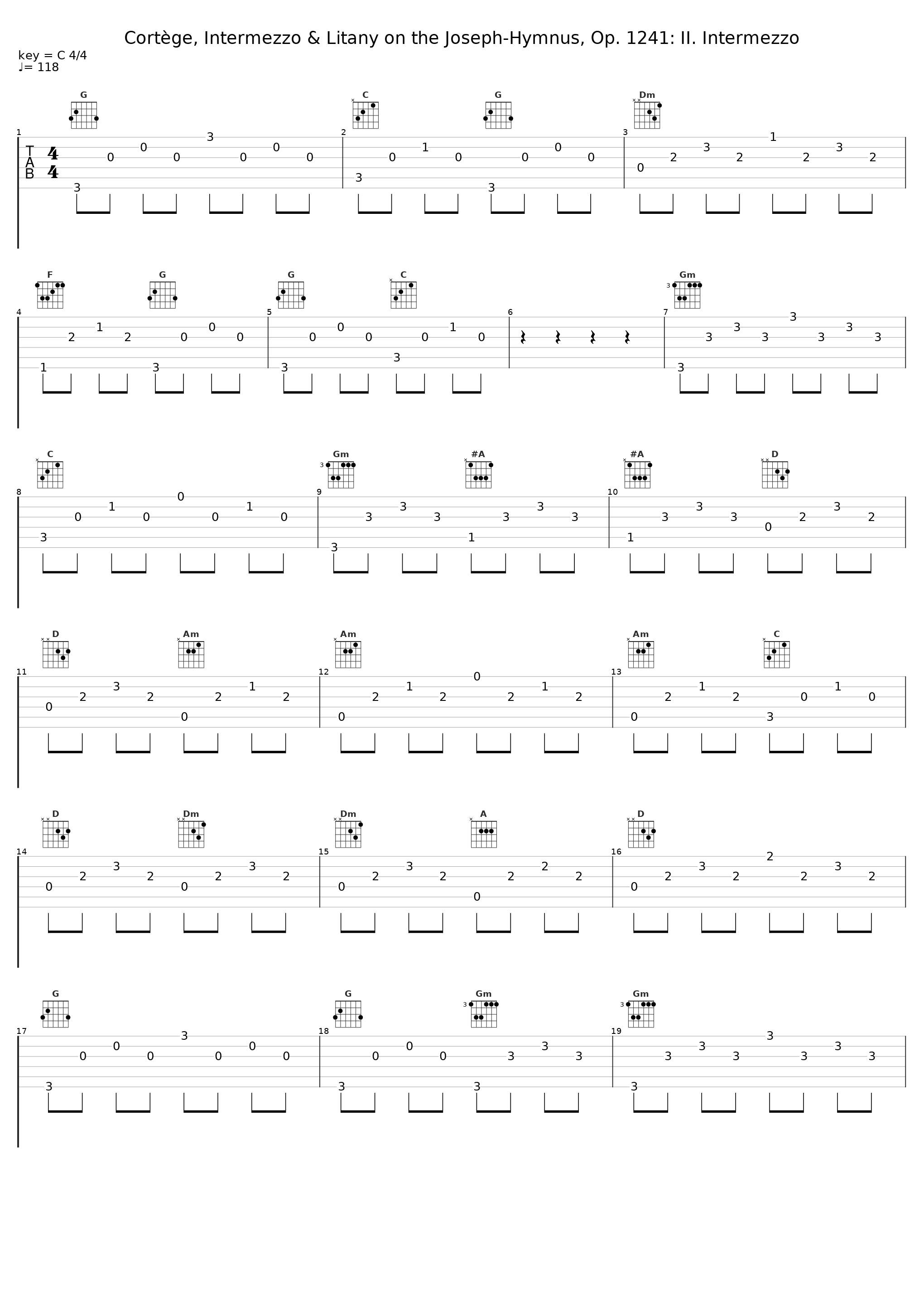 Cortège, Intermezzo & Litany on the Joseph-Hymnus, Op. 1241: II. Intermezzo_Philip Hartmann_1
