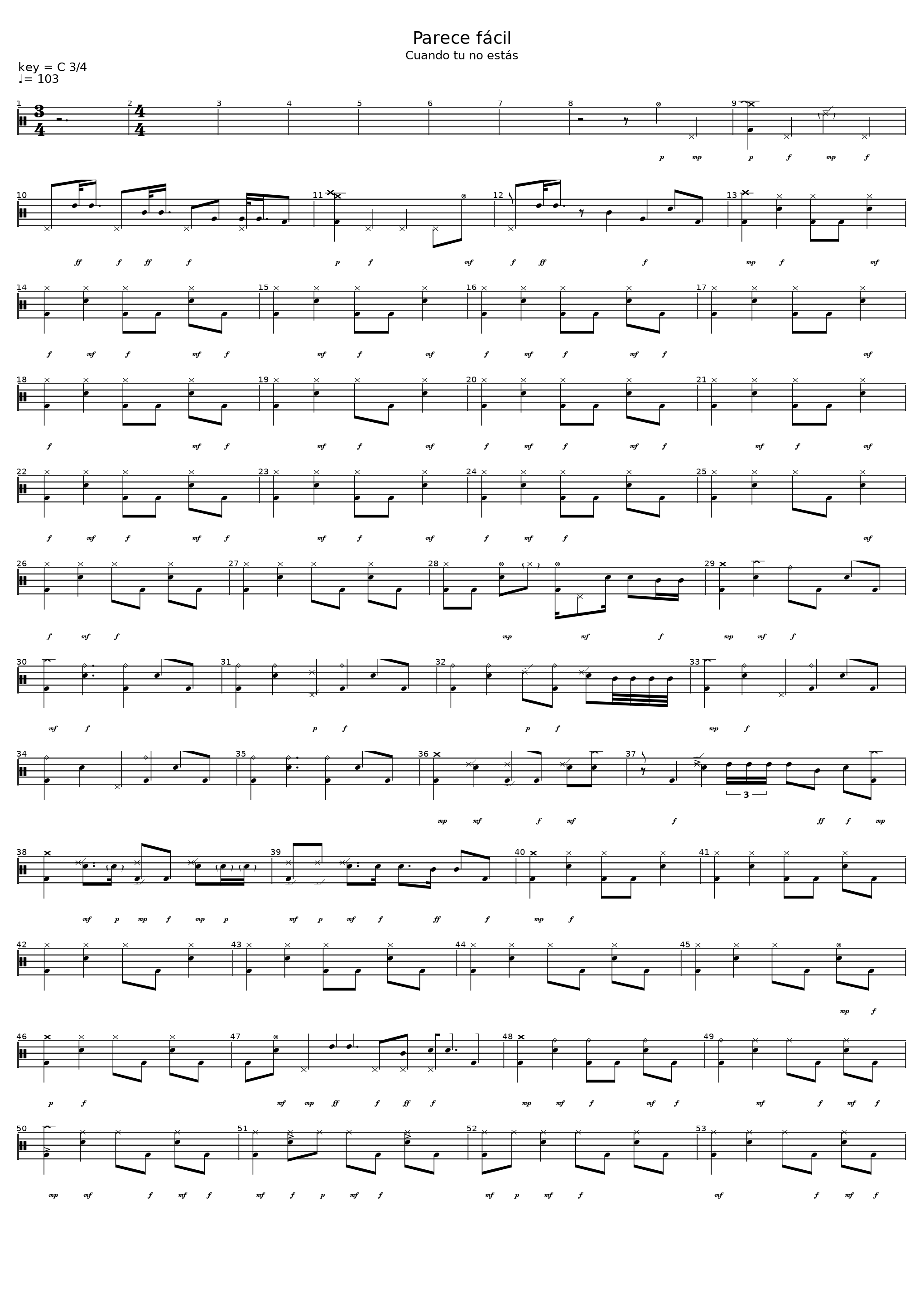 Parece fácil_El Tri_1