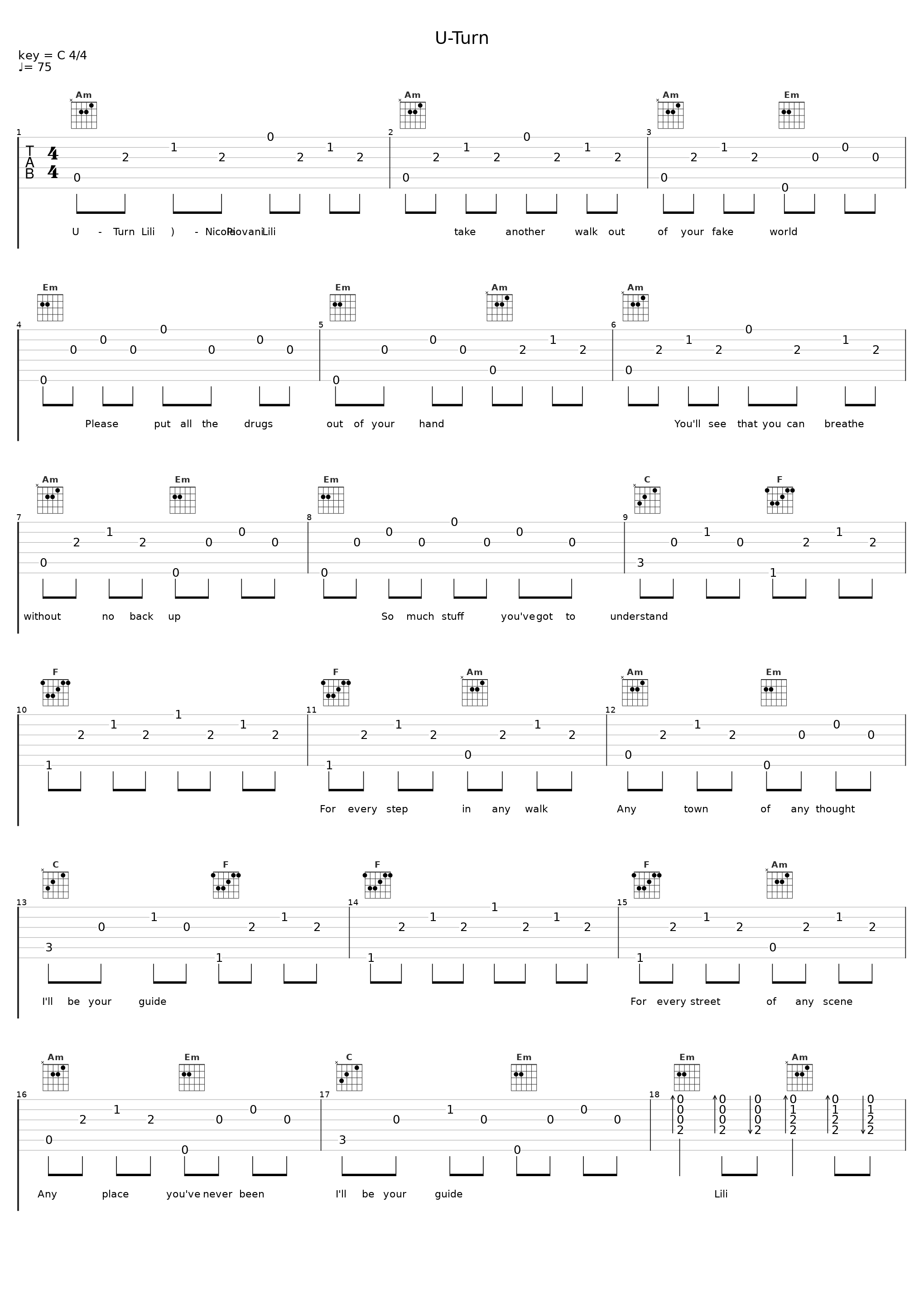 U-Turn_Nicola Piovani_1
