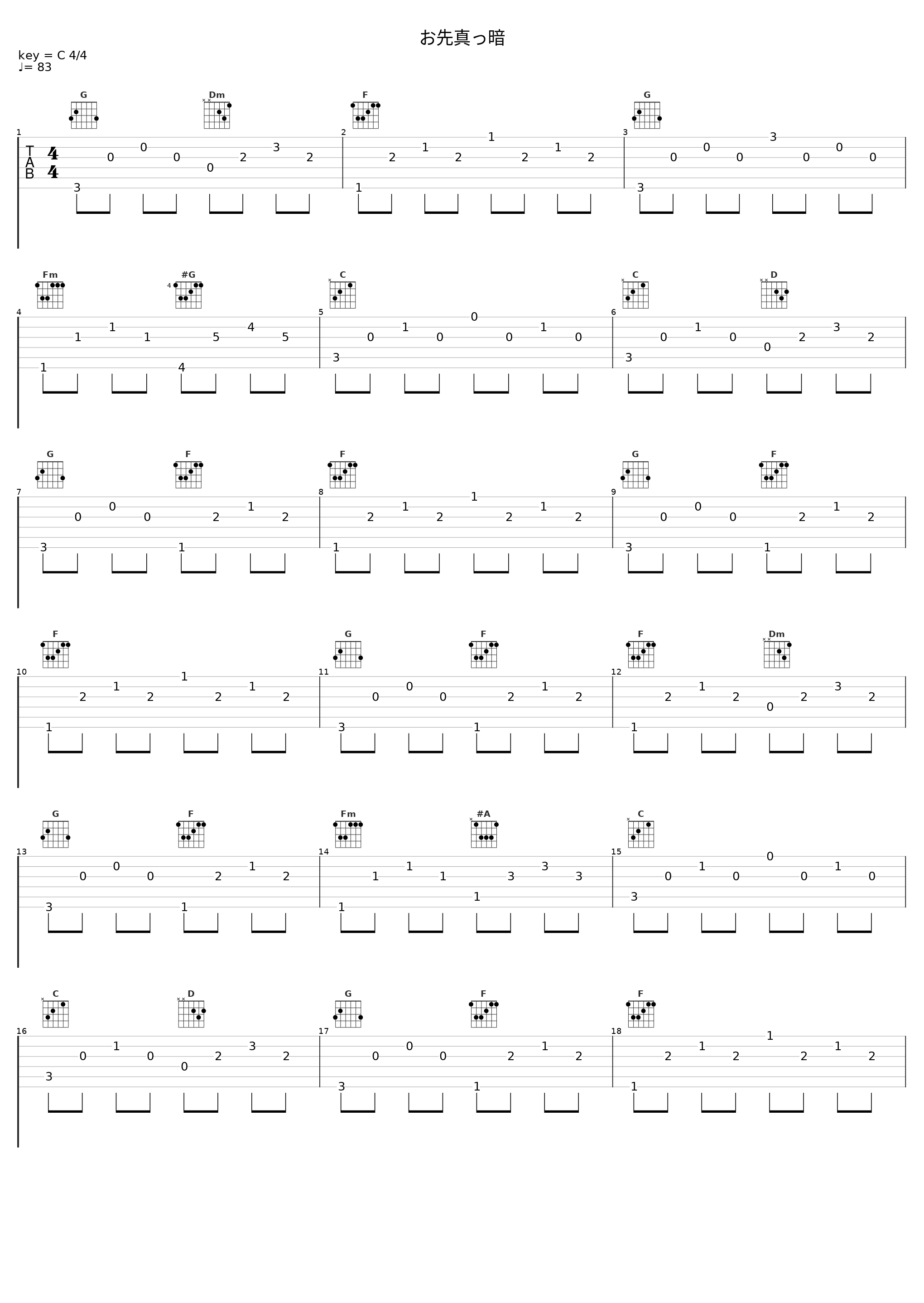 お先真っ暗_Angel Note_1