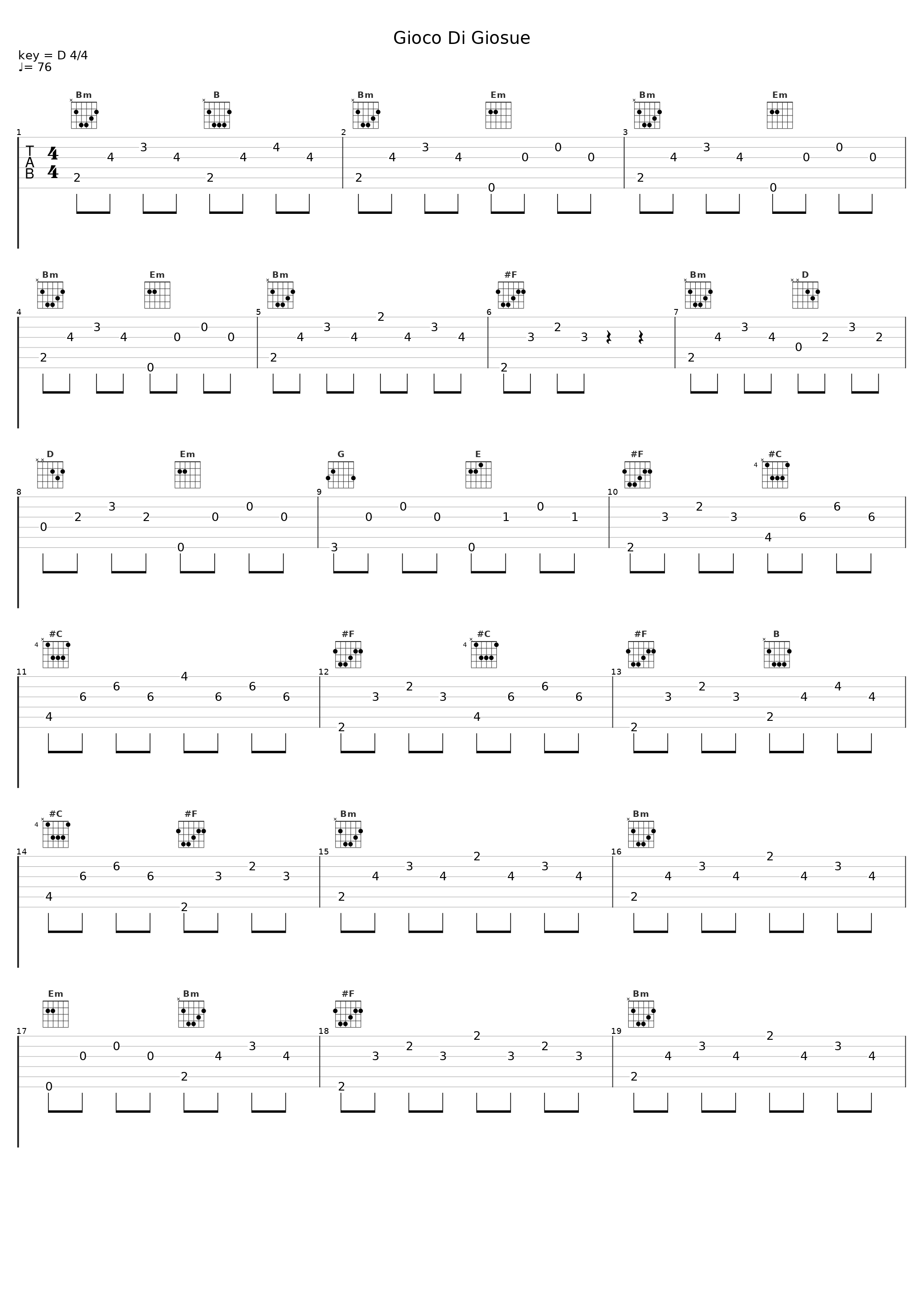 Gioco Di Giosue_Nicola Piovani_1