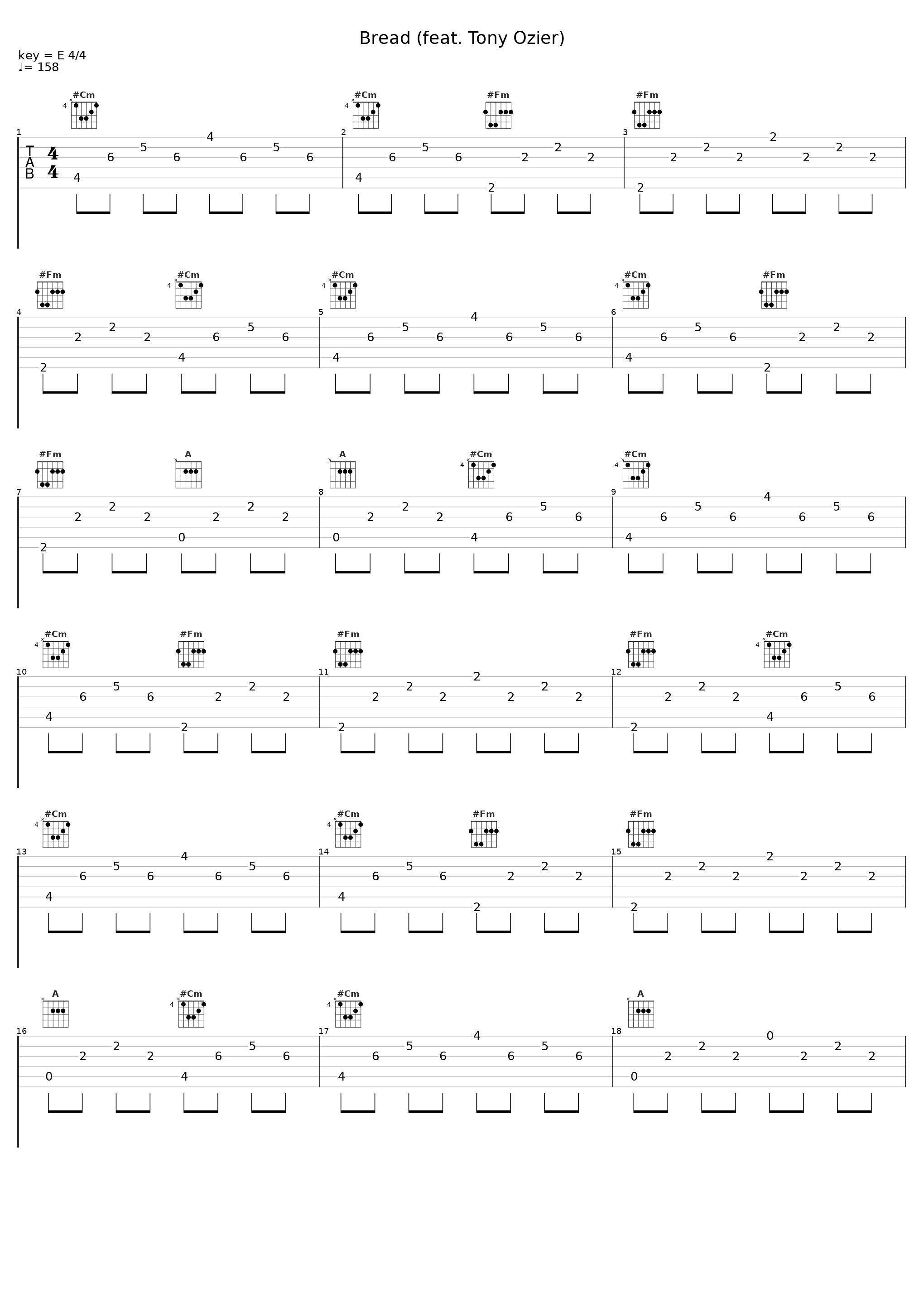 Bread (feat. Tony Ozier)_Punchline,Tony Ozier_1