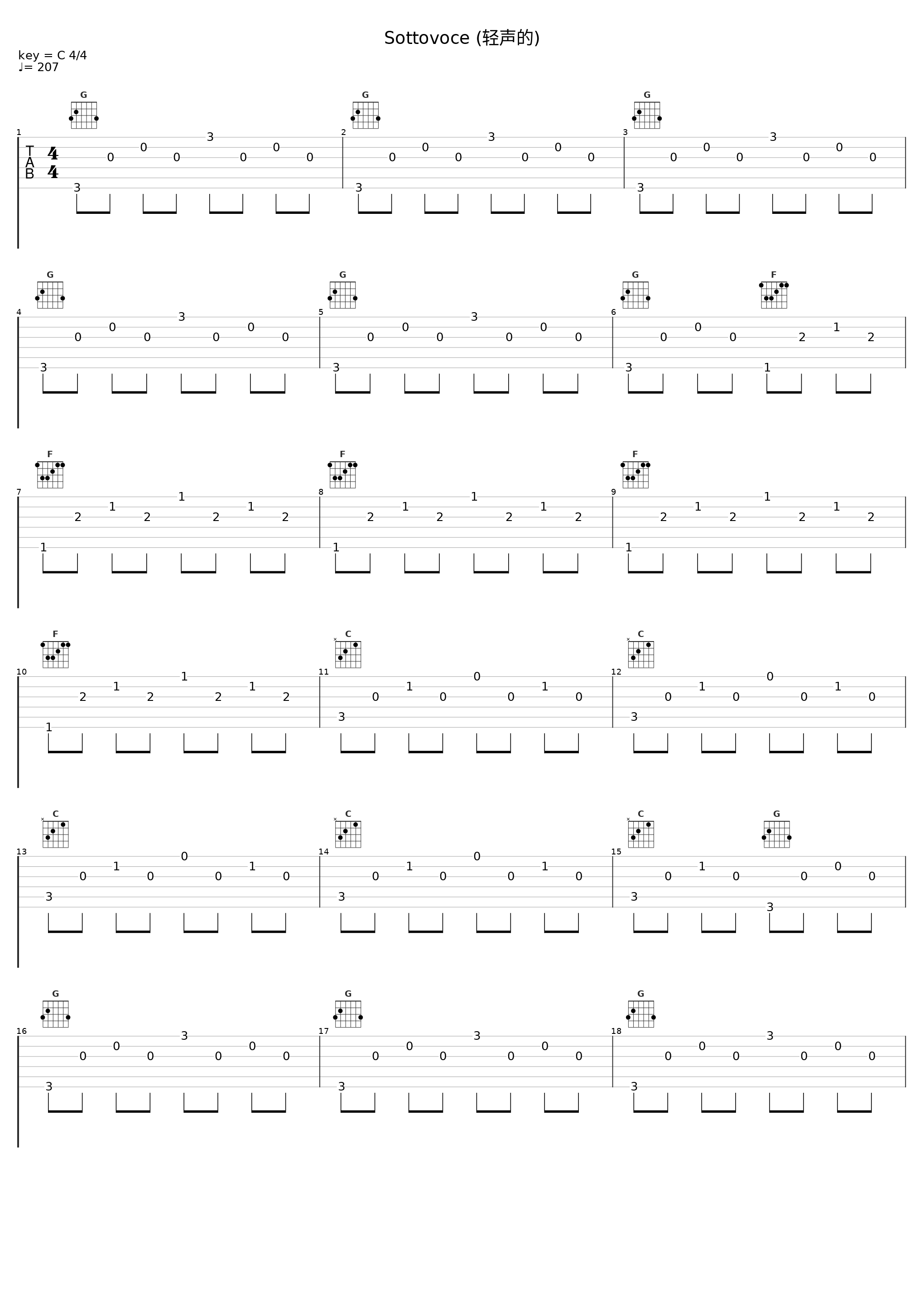 Sottovoce (轻声的)_Fabrizio Paterlini_1