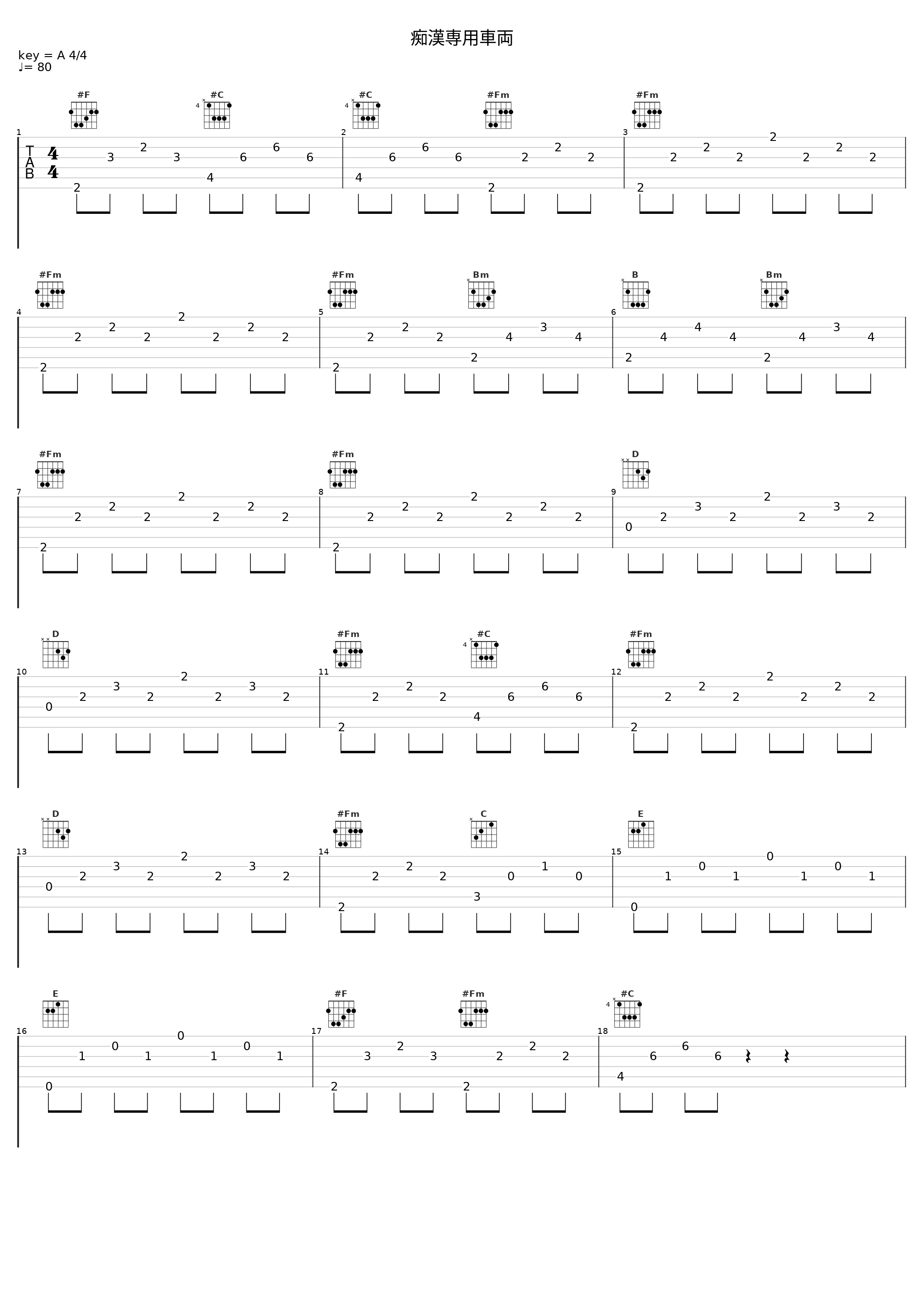 痴漢専用車両_日本ACG_1