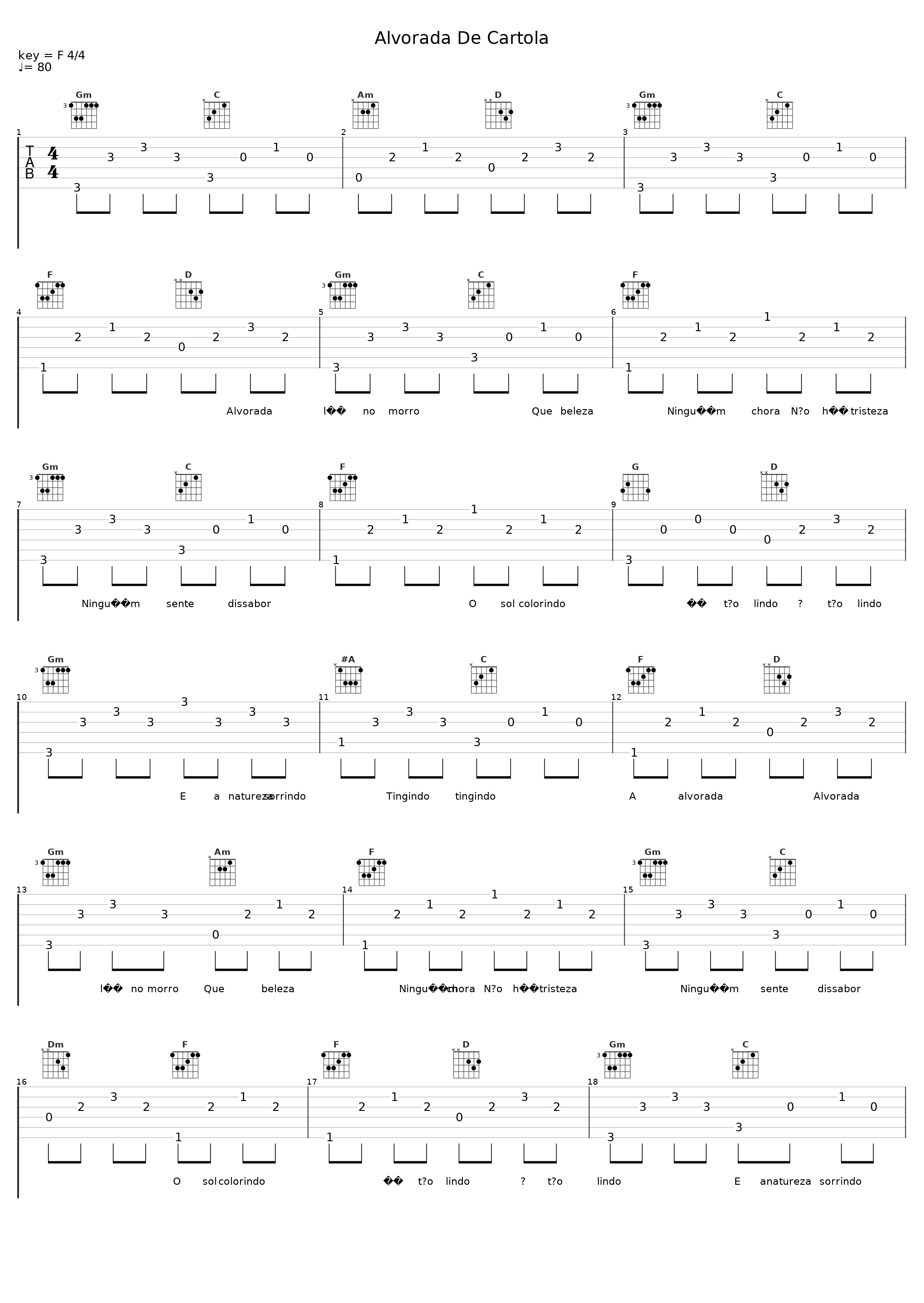 Alvorada De Cartola_Carlos Núñez_1