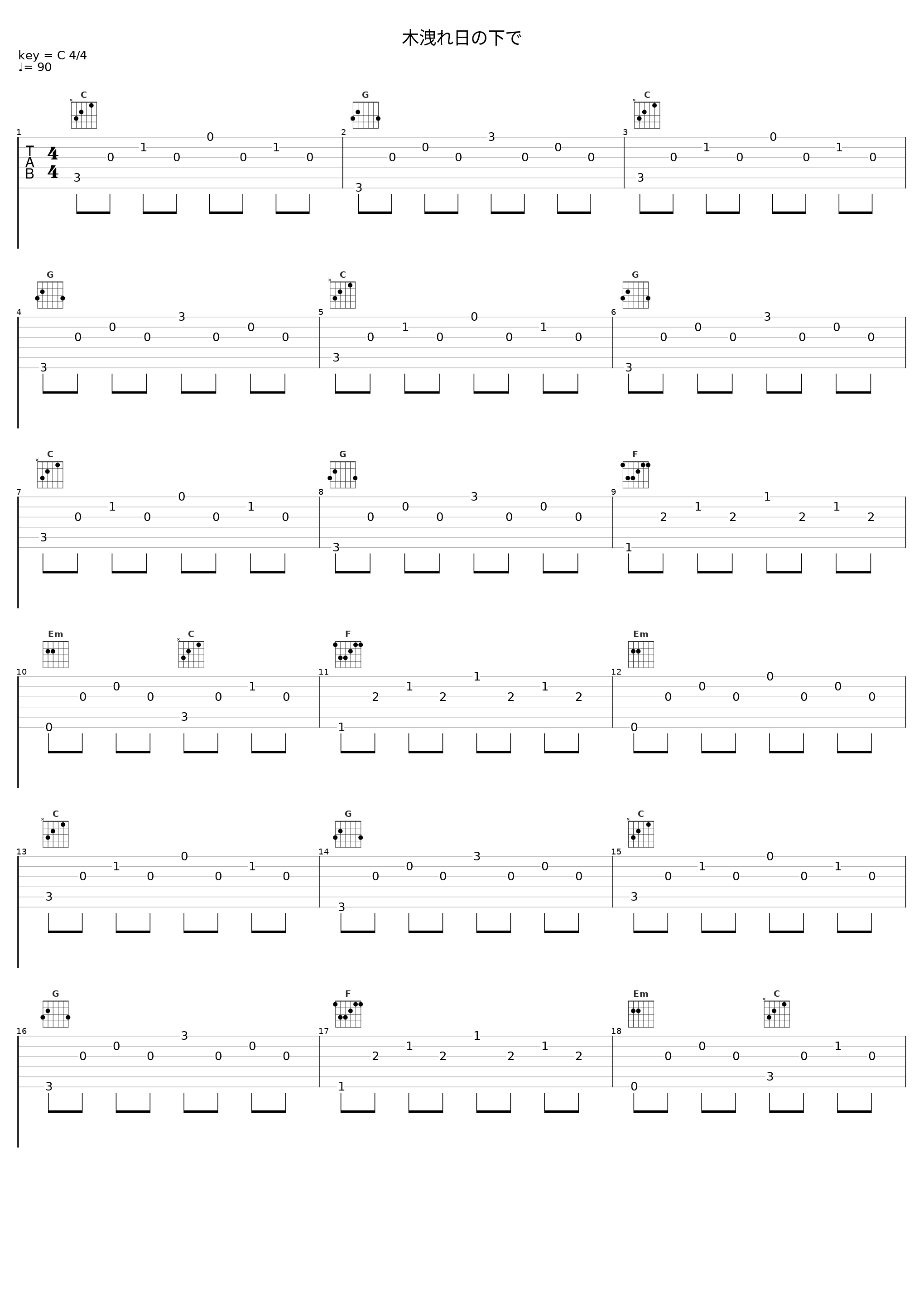 木洩れ日の下で_Elements Garden_1