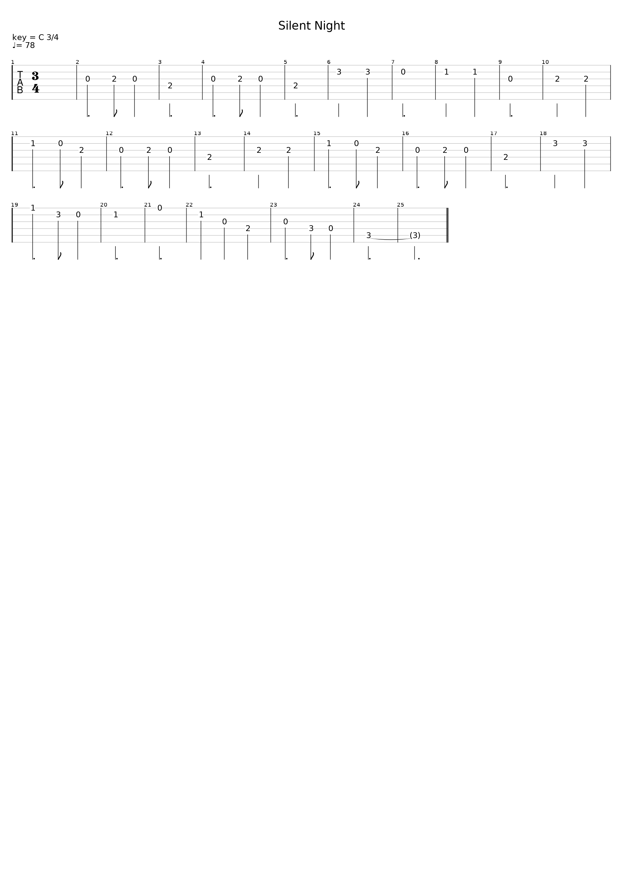 Silent Night_Christmas Carols_1