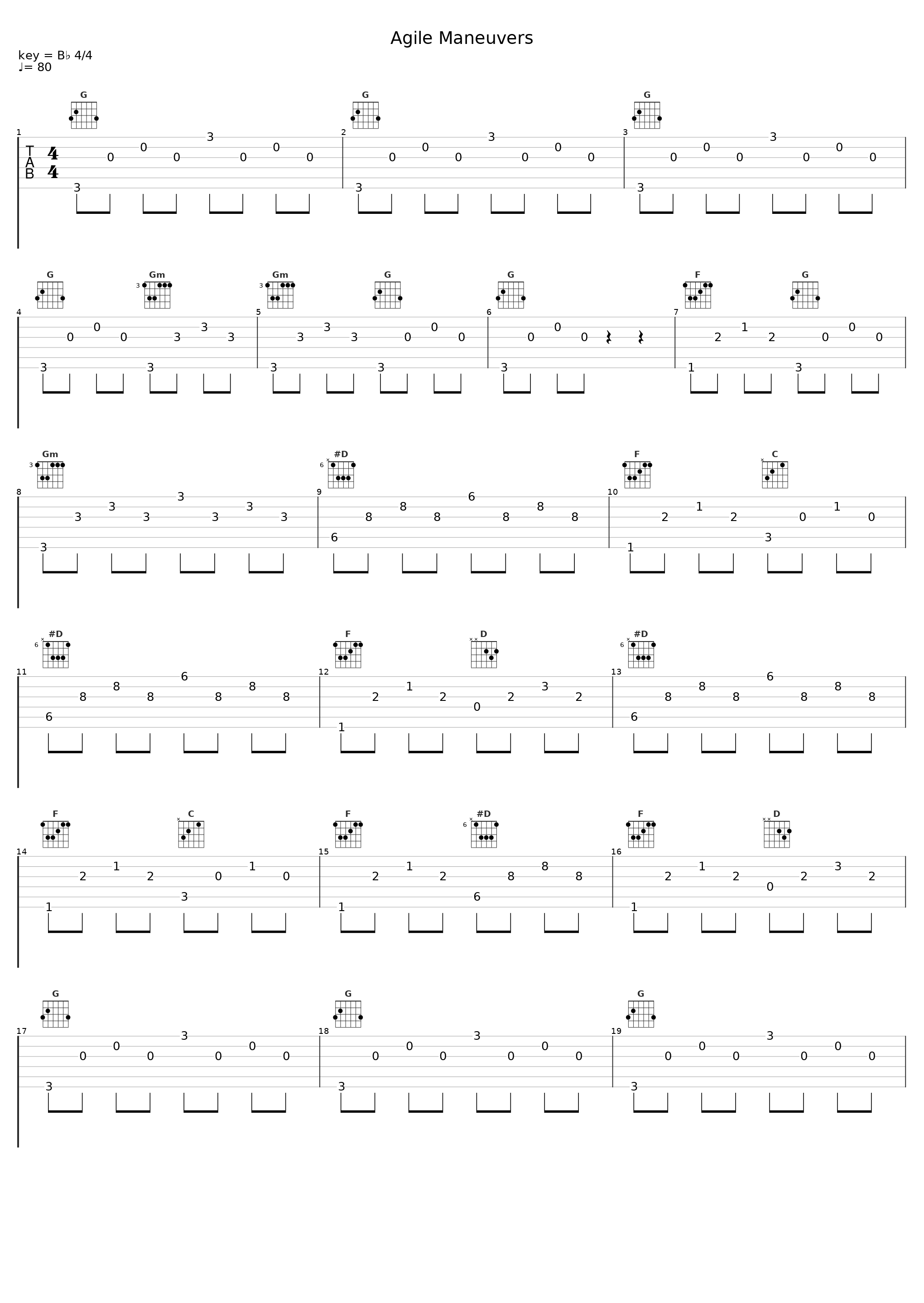 Agile Maneuvers_Frank Klepacki_1