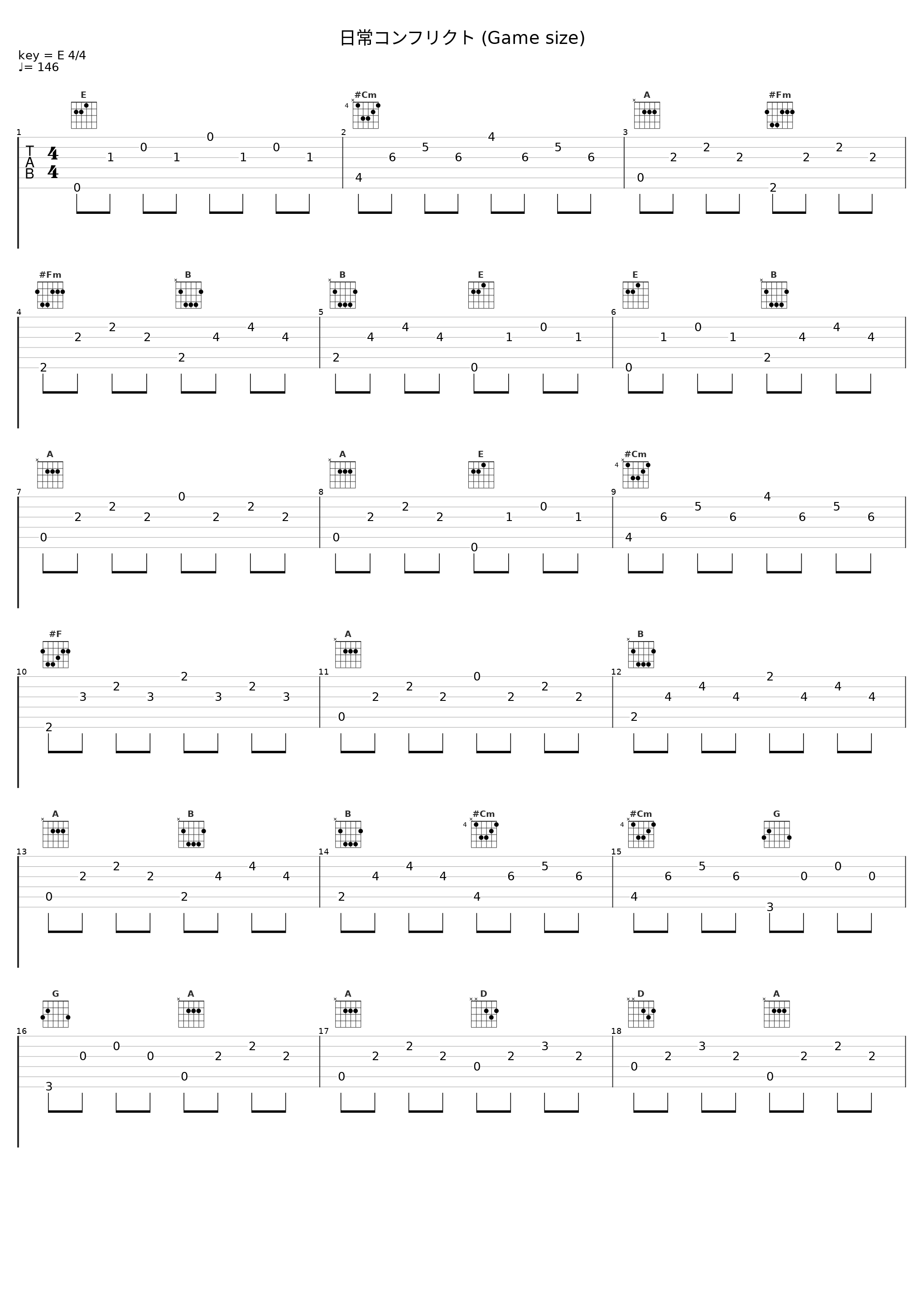 日常コンフリクト (Game size)_日本ACG_1