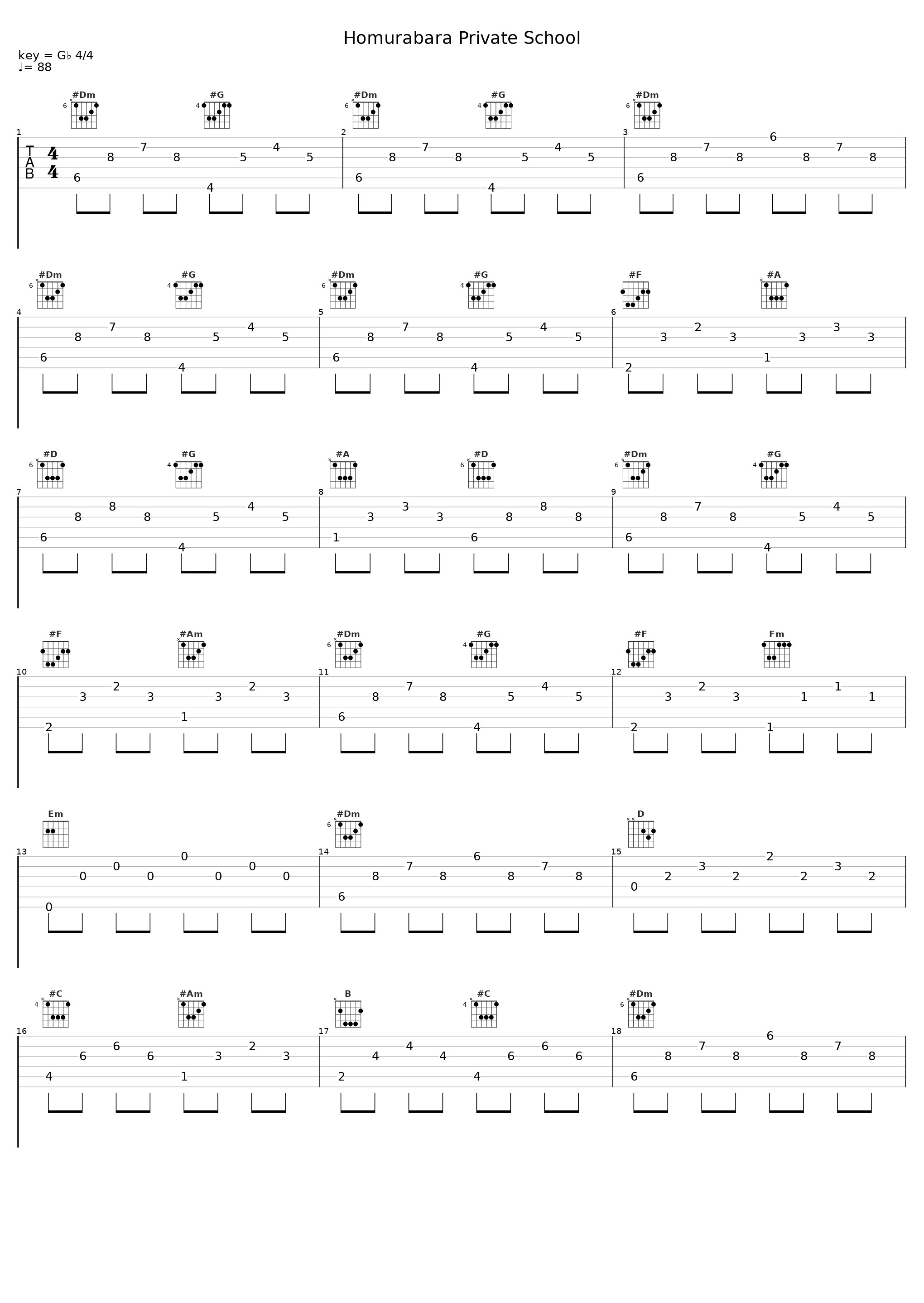 Homurabara Private School_日本ACG_1