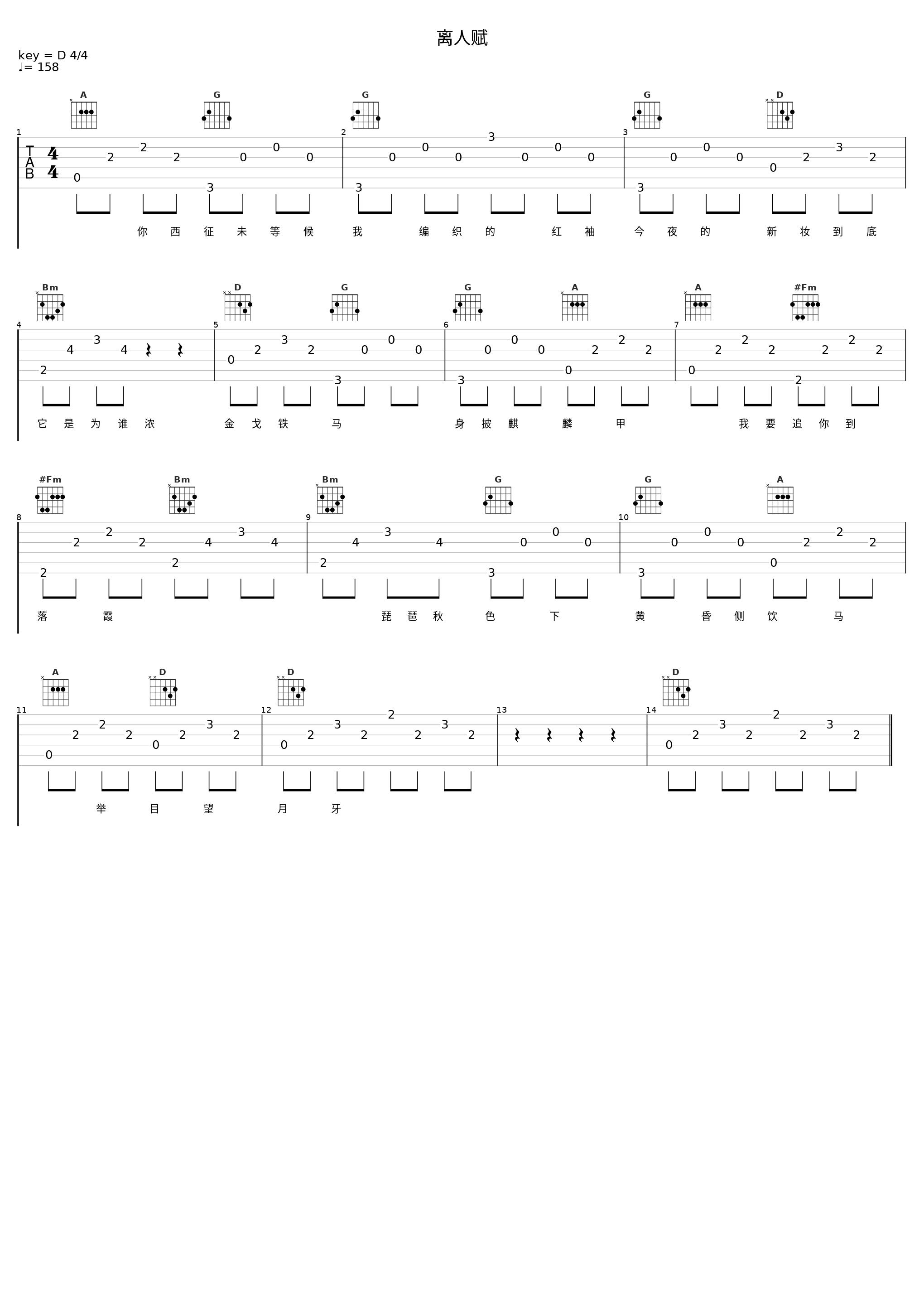 离人赋_糯米Nomi_1