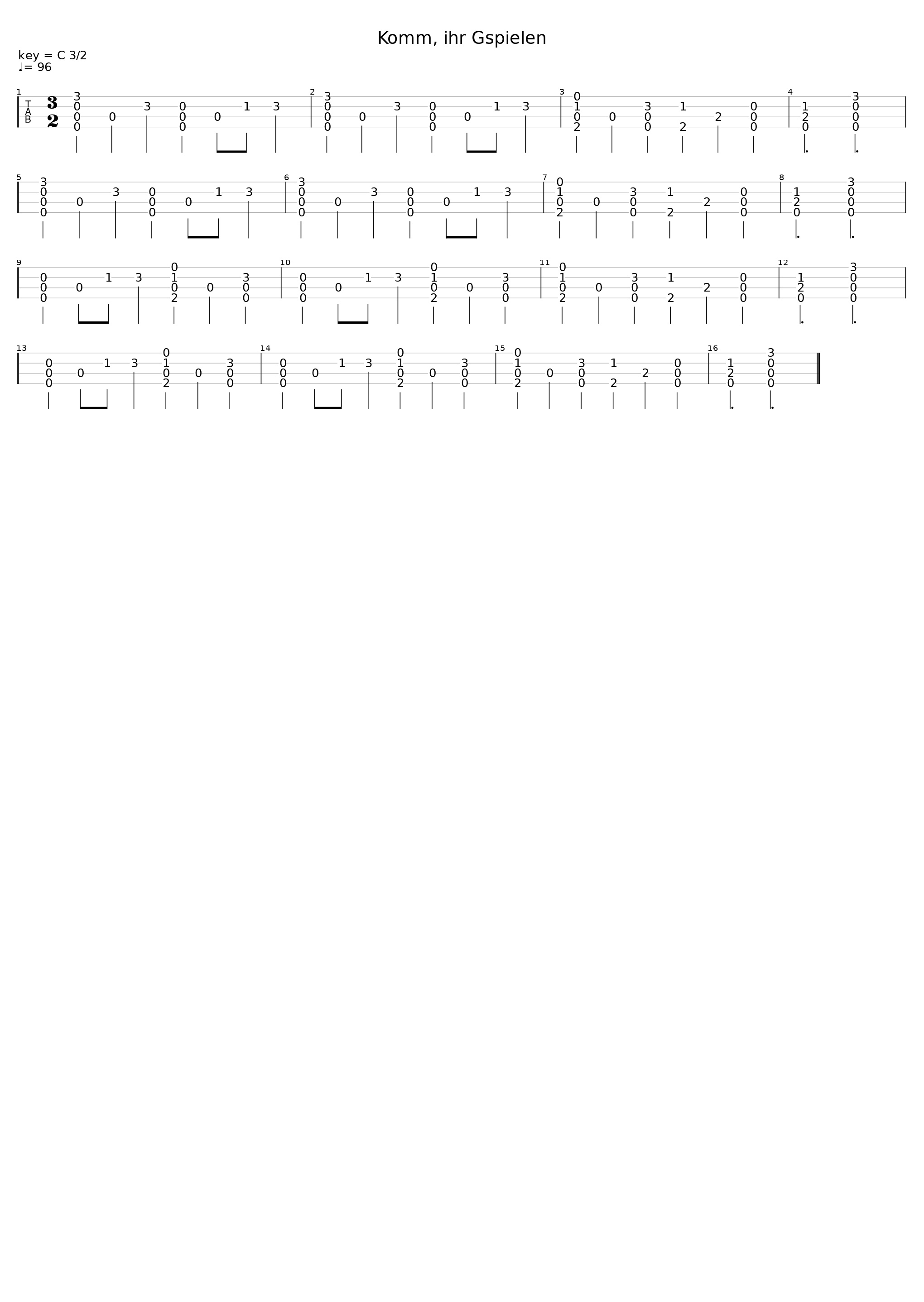 Komm, ihr Gspielen_anonymous_1