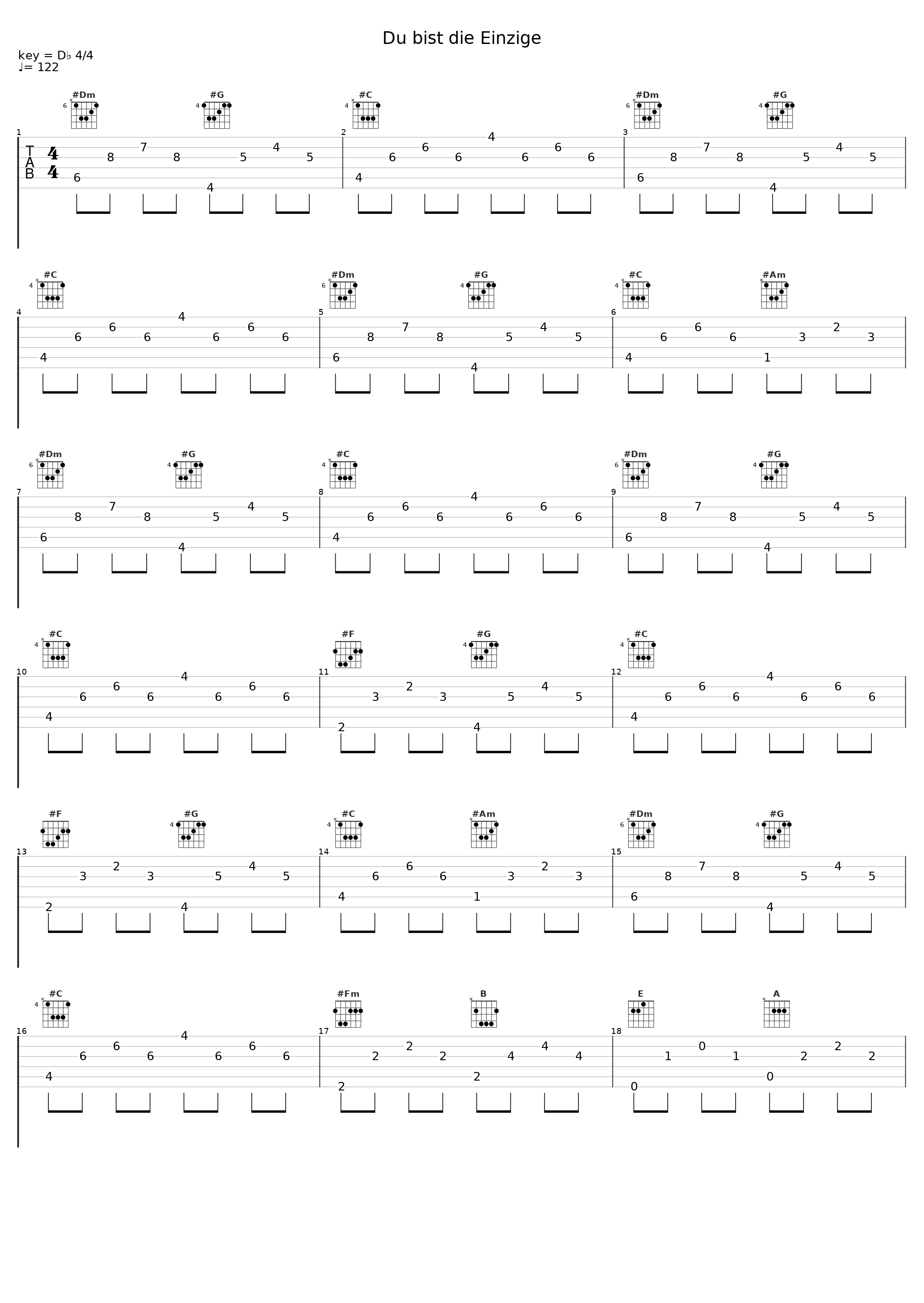 Du bist die Einzige_Schweizer,Rolf Michael Schickle,Klaus Peter Schweizer_1