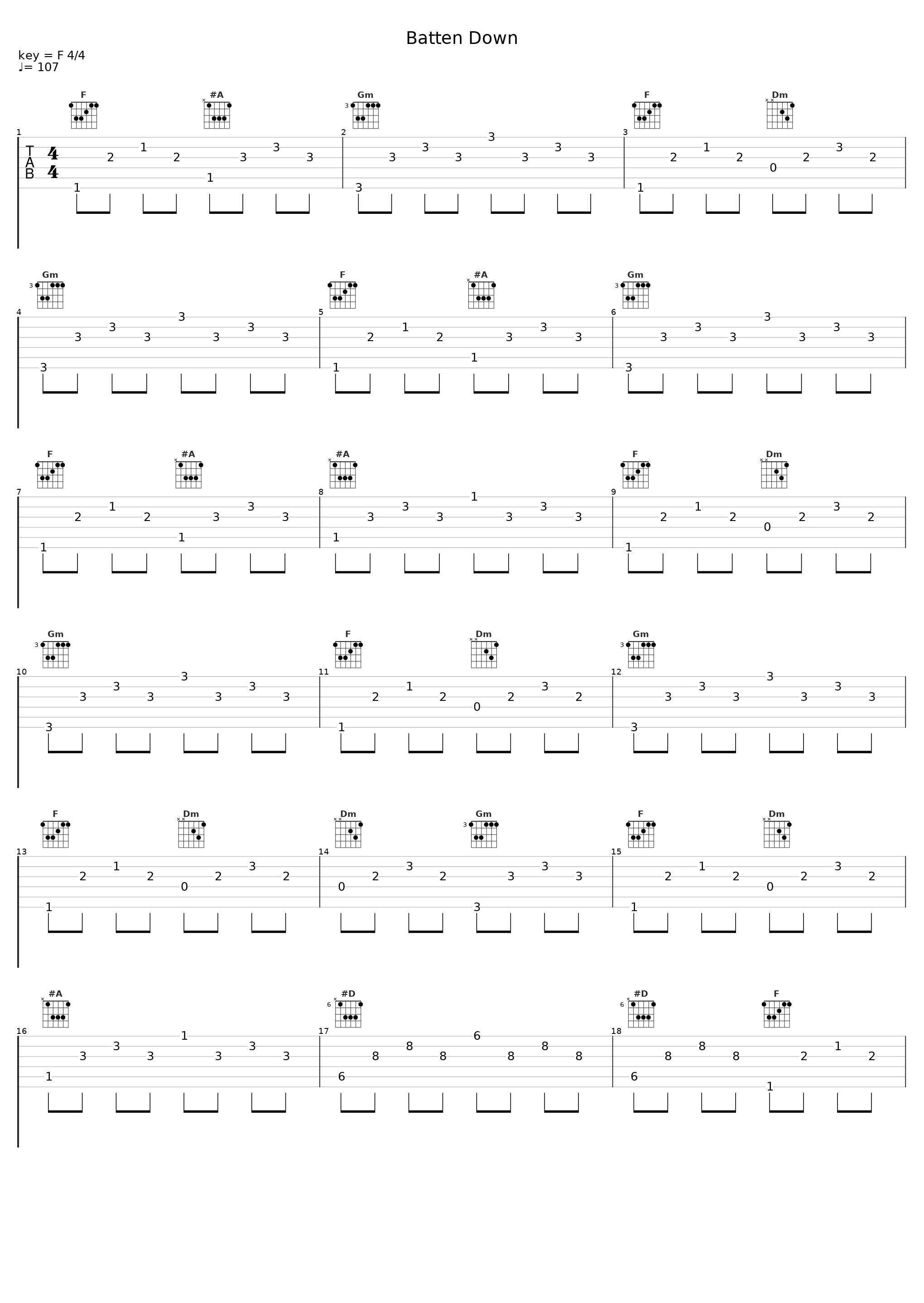 Batten Down_Field Music_1