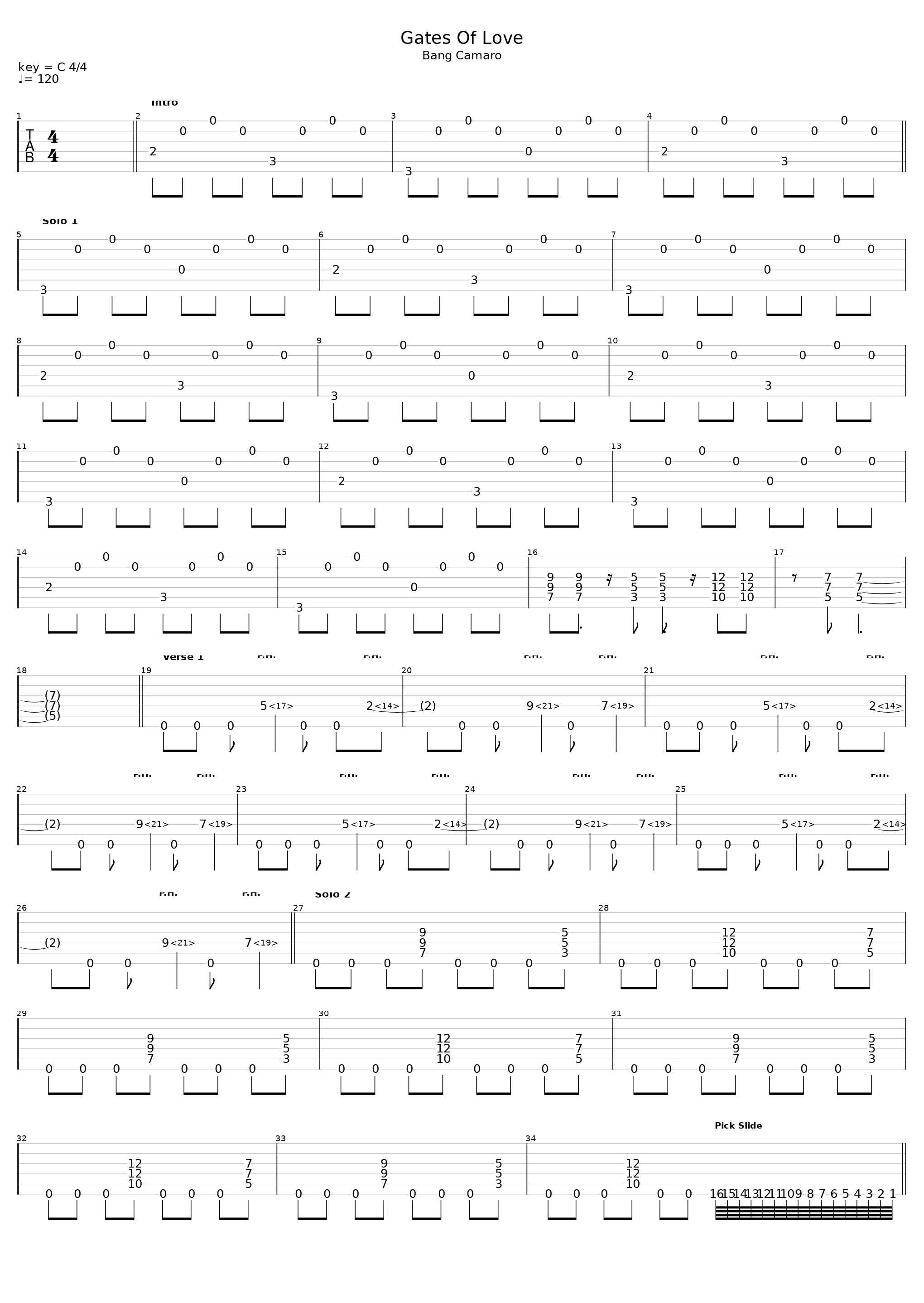 Gates Of Love_Bang Camaro_1