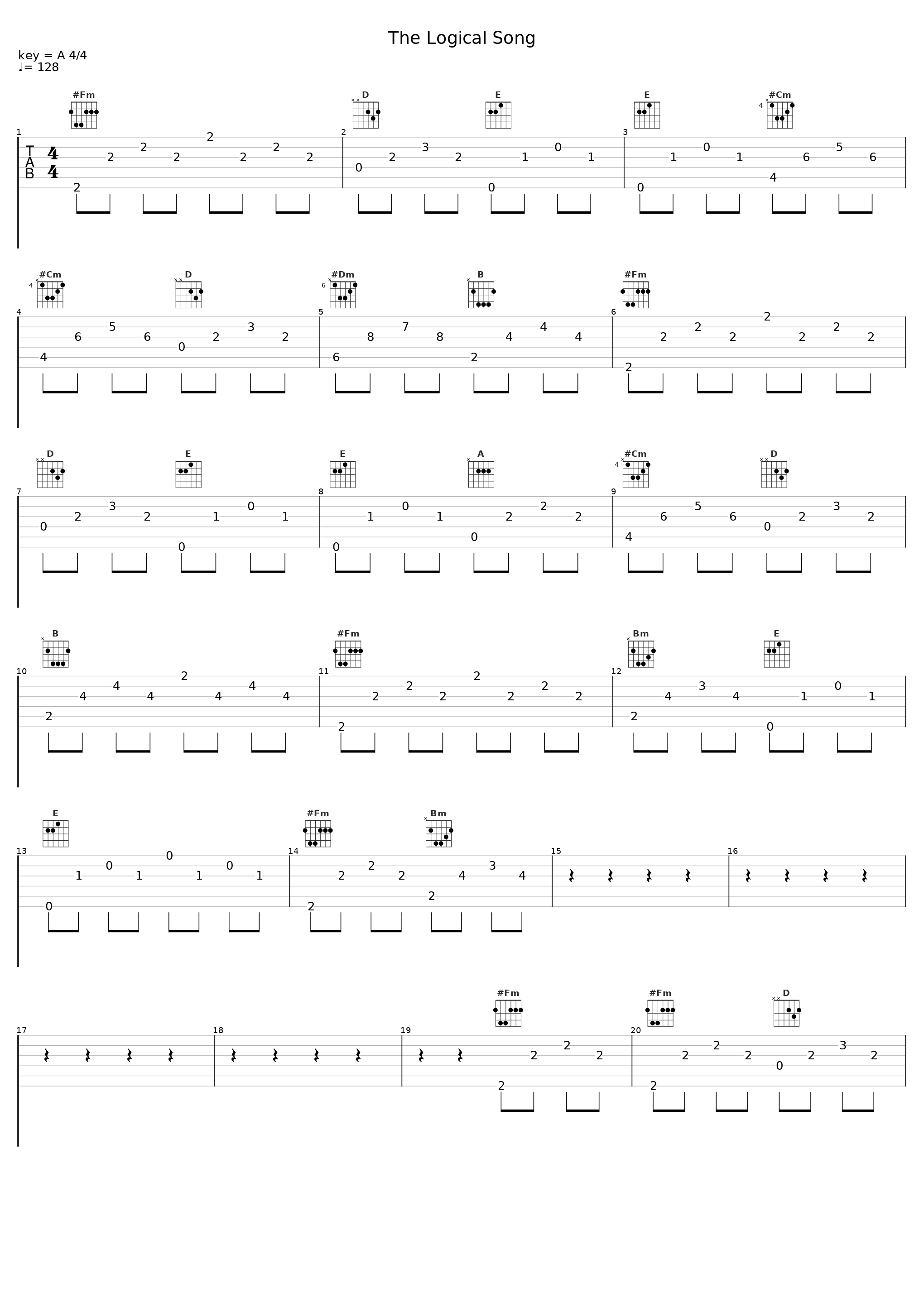 The Logical Song_MATTN,Klaas_1