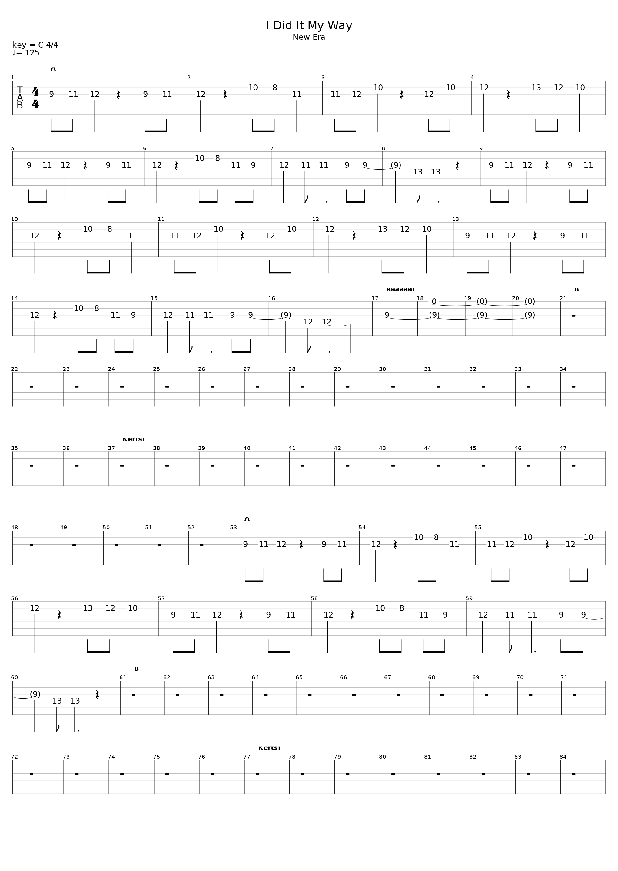 I Did It My Way_Revolution Renaissance_1