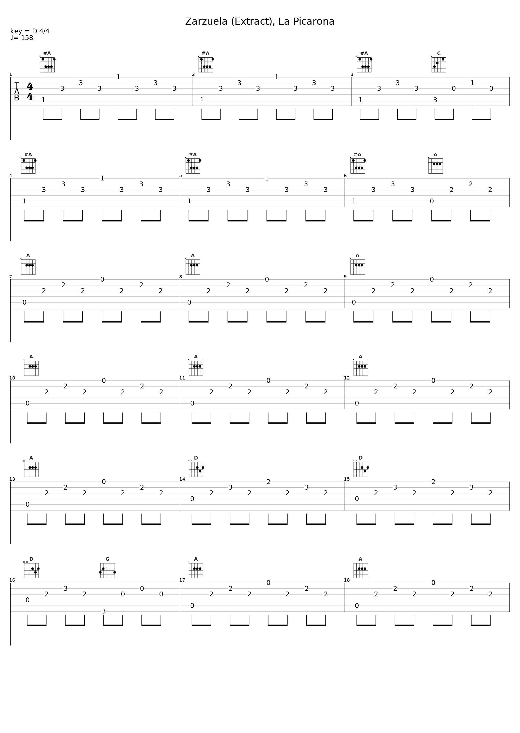 Zarzuela (Extract), La Picarona_Orquesta Sinfonica de Madrid,Alfredo Kraus,José Olmedo_1
