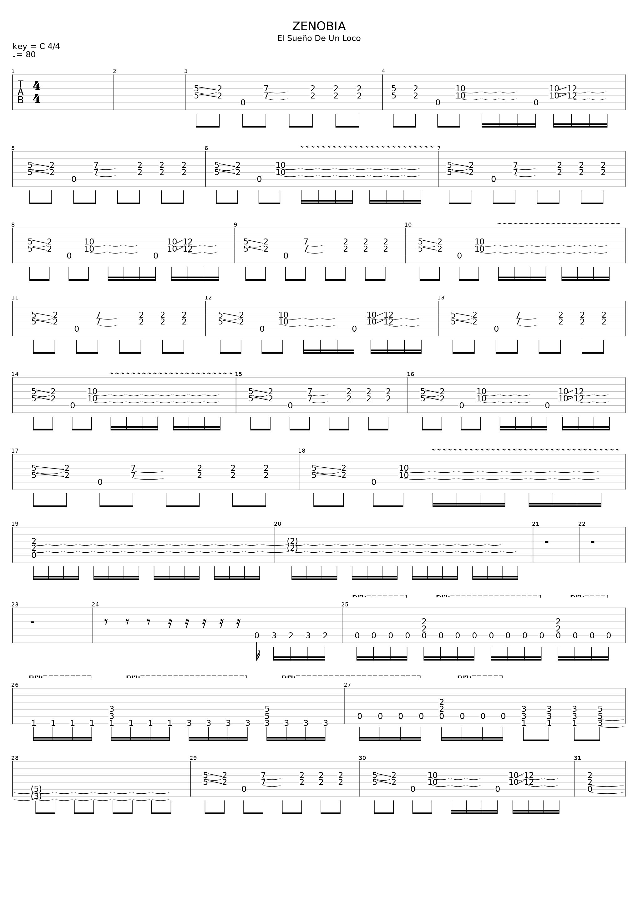 El Sueño De Un Loco_Zenobia_1