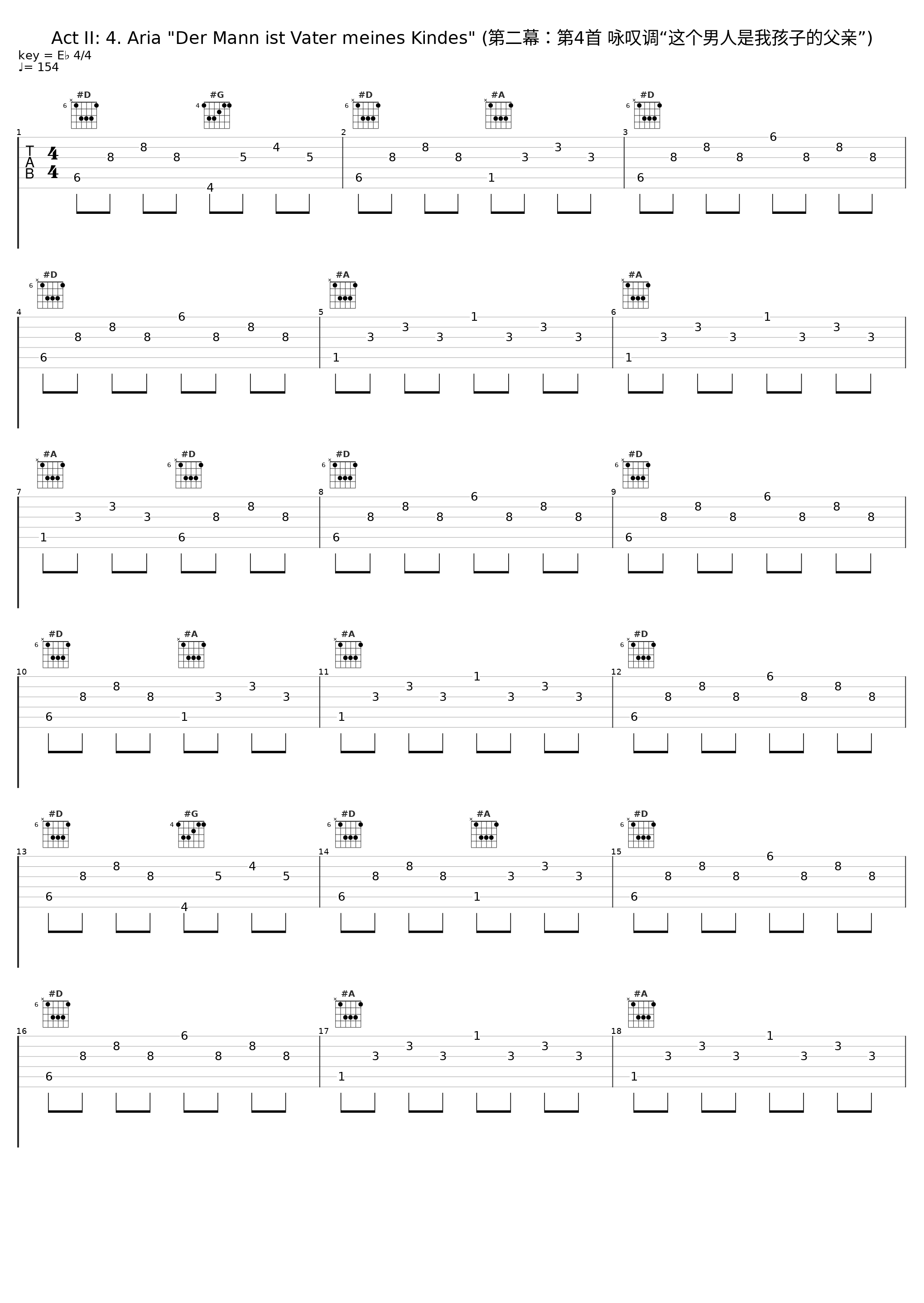 Act II: 4. Aria "Der Mann ist Vater meines Kindes" (第二幕：第4首 咏叹调“这个男人是我孩子的父亲”)_Classical Artists_1