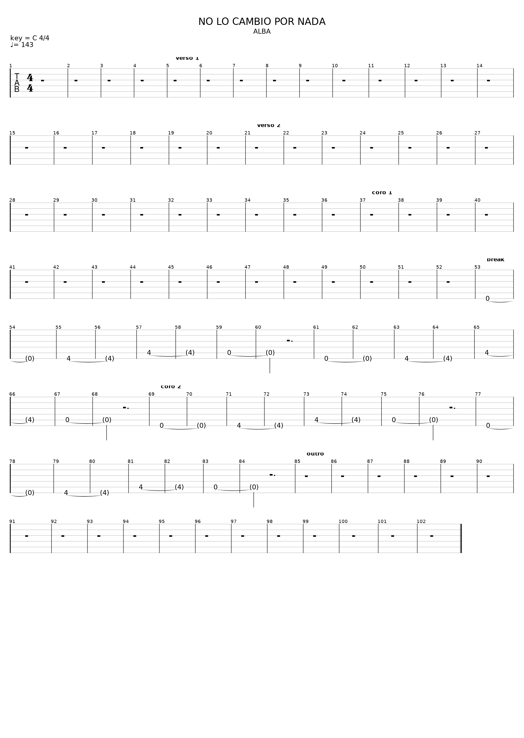 No Lo Cambio Por Nada_José Madero_1