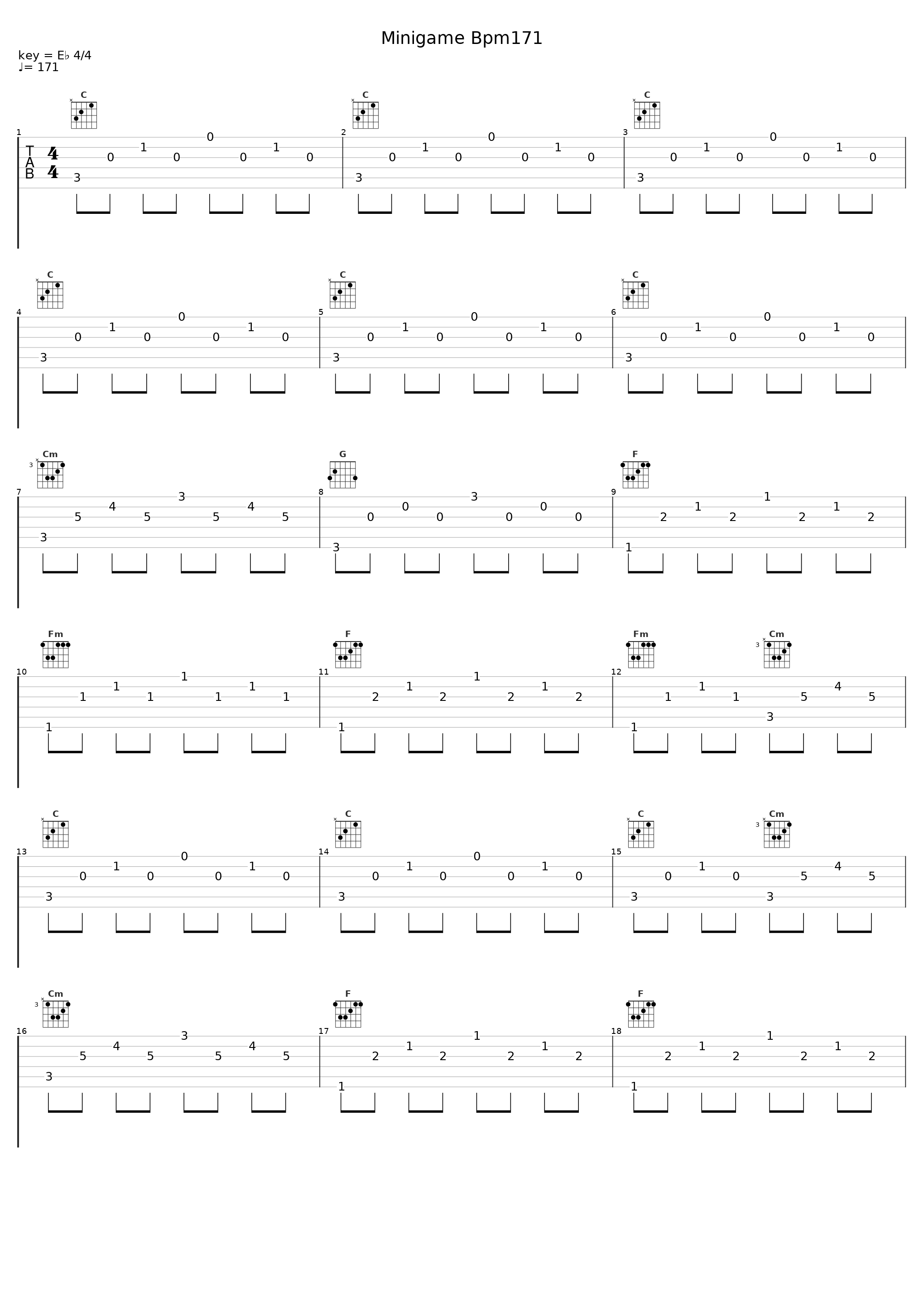 Minigame Bpm171_下村阳子_1