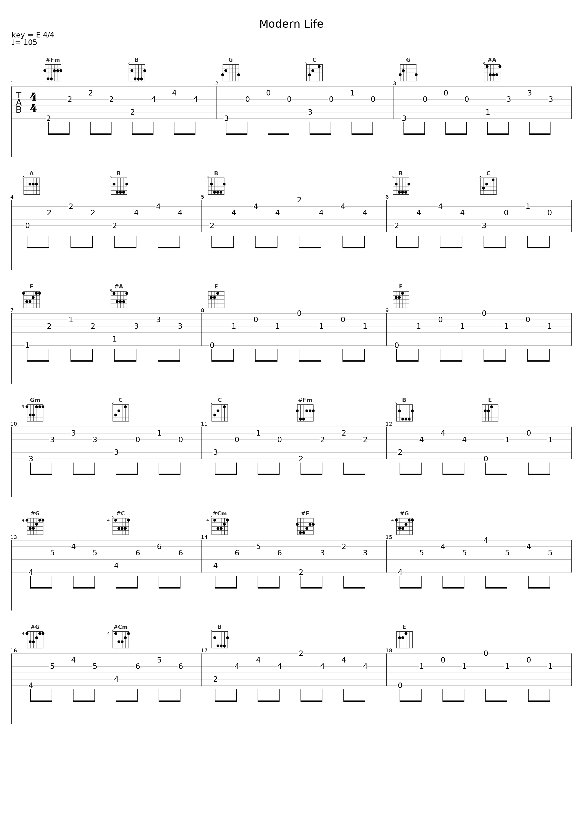 Modern Life_菅野洋子_1