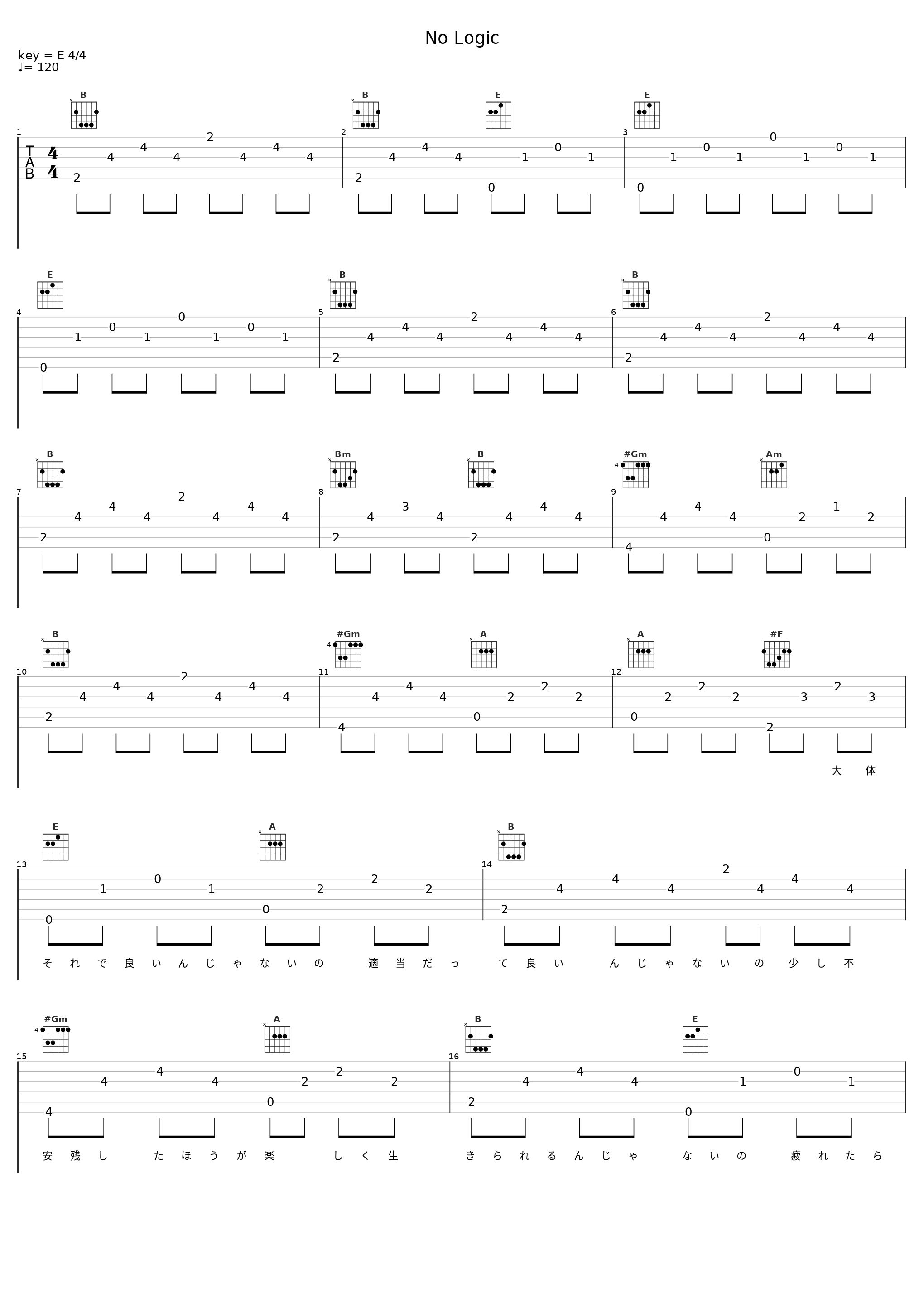 No Logic_巡音流歌_1