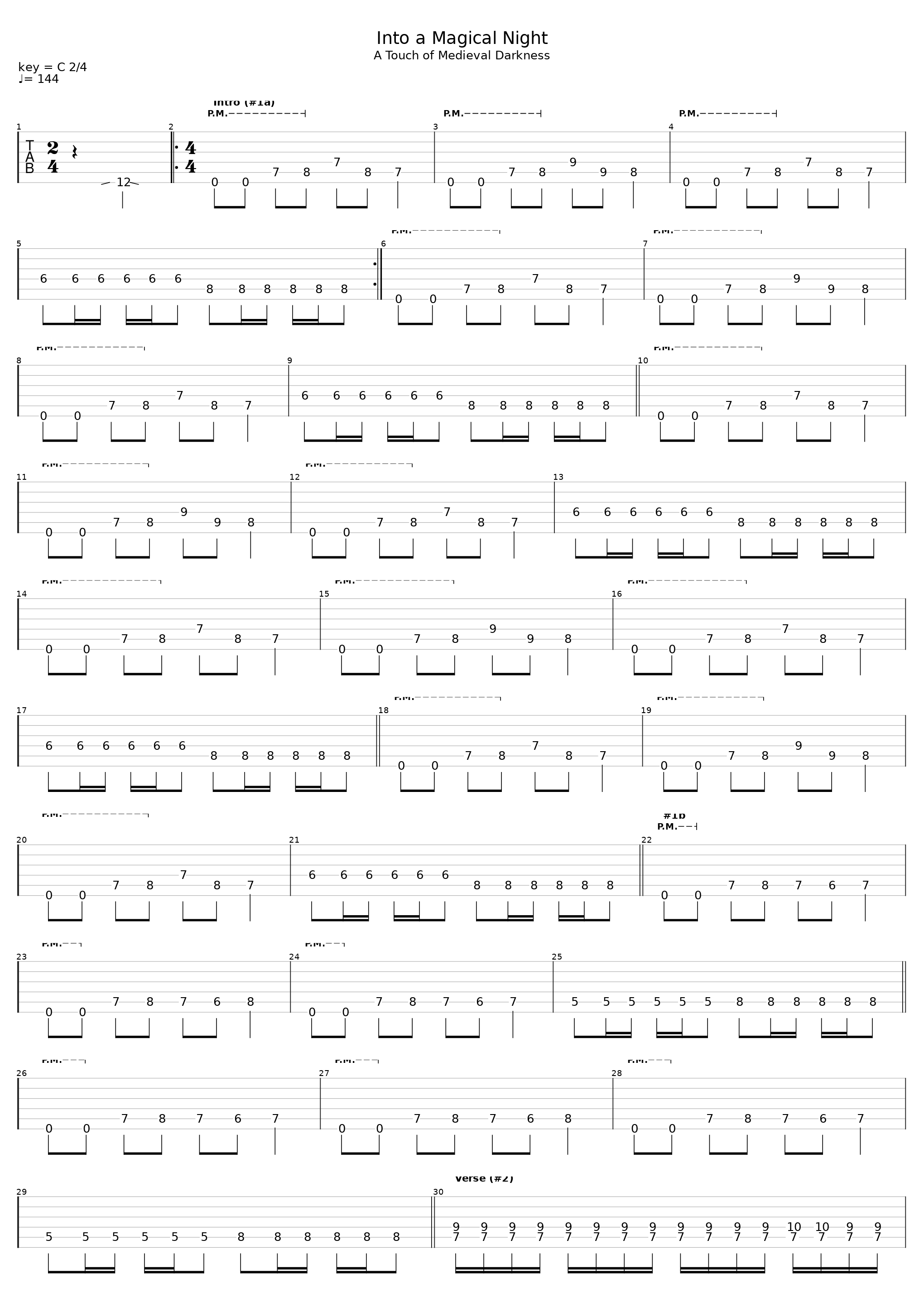 Into A Magical Night_Desaster_1