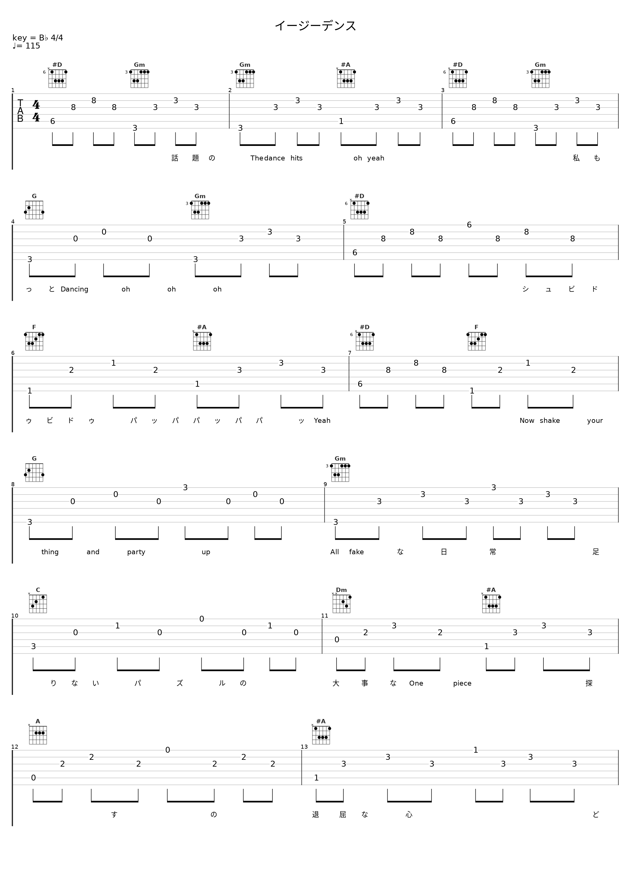 イージーデンス_初音未来_1
