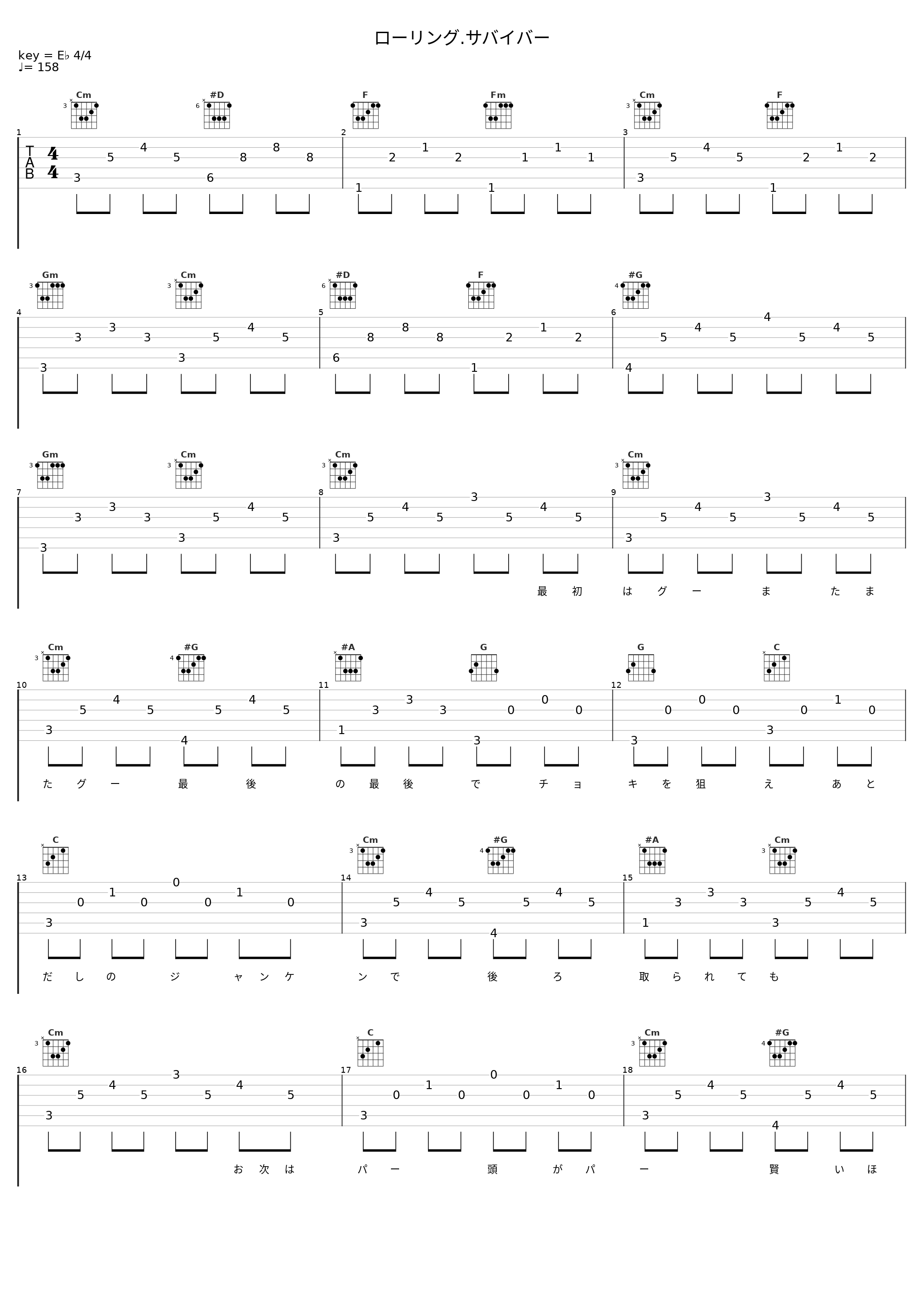 ローリング.サバイバー_咕噜碳_1