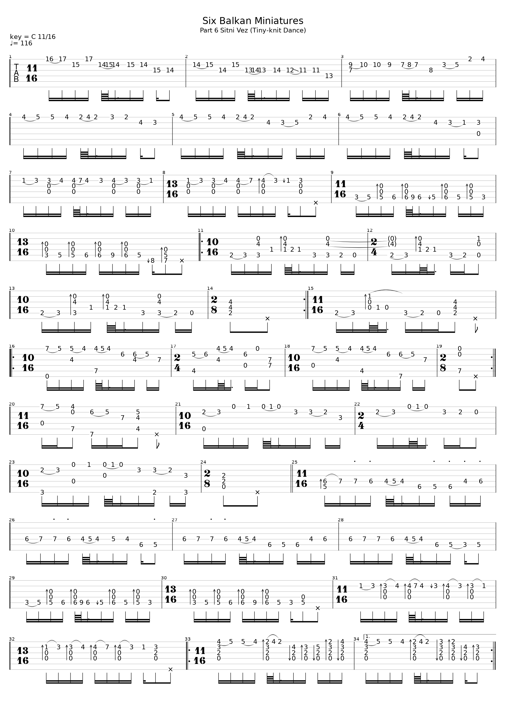 Six Balkan Miniatures Part 6_Dusan Bogdanovic_1