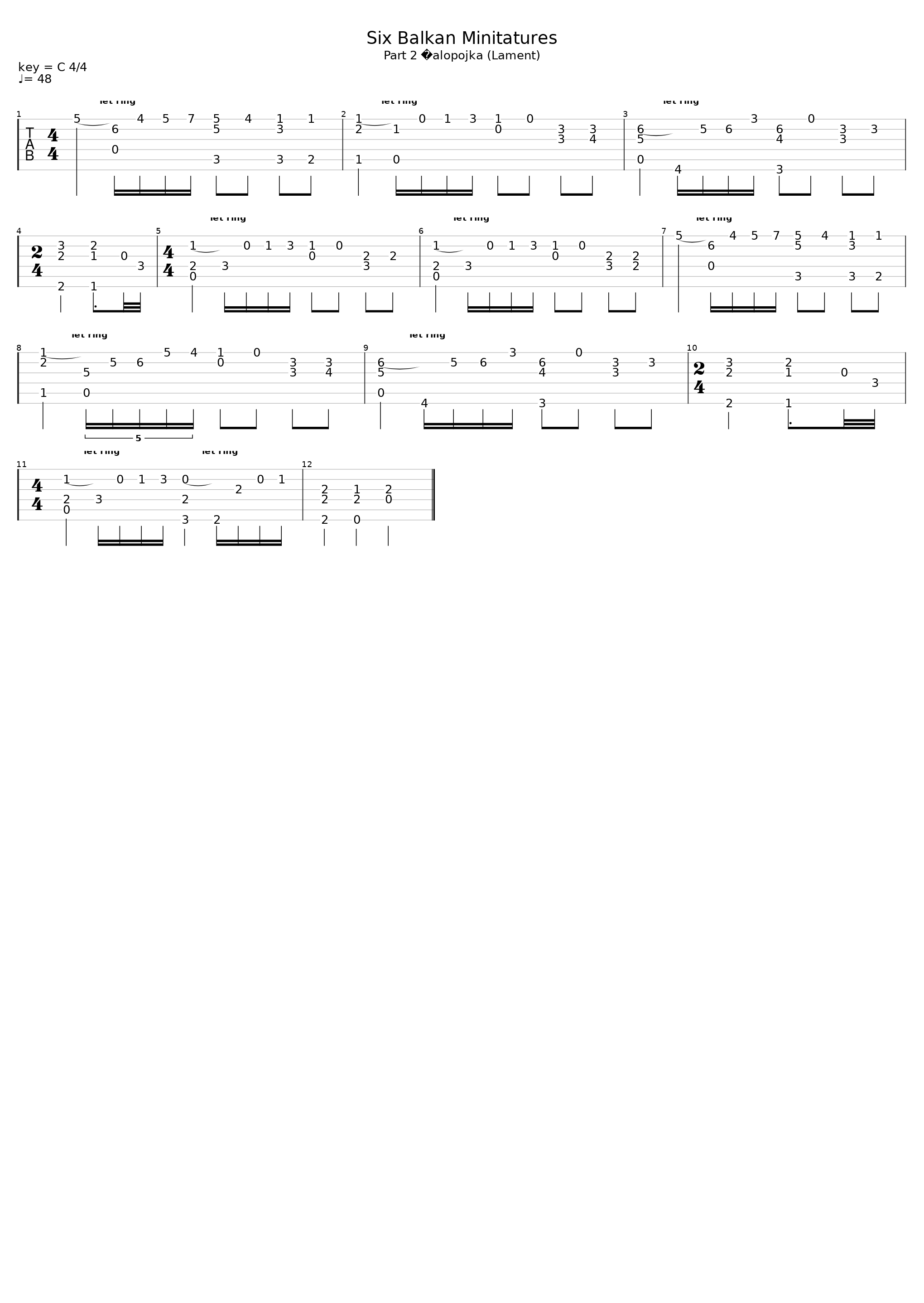 Six Balkan Miniatures Part 2_Dusan Bogdanovic_1