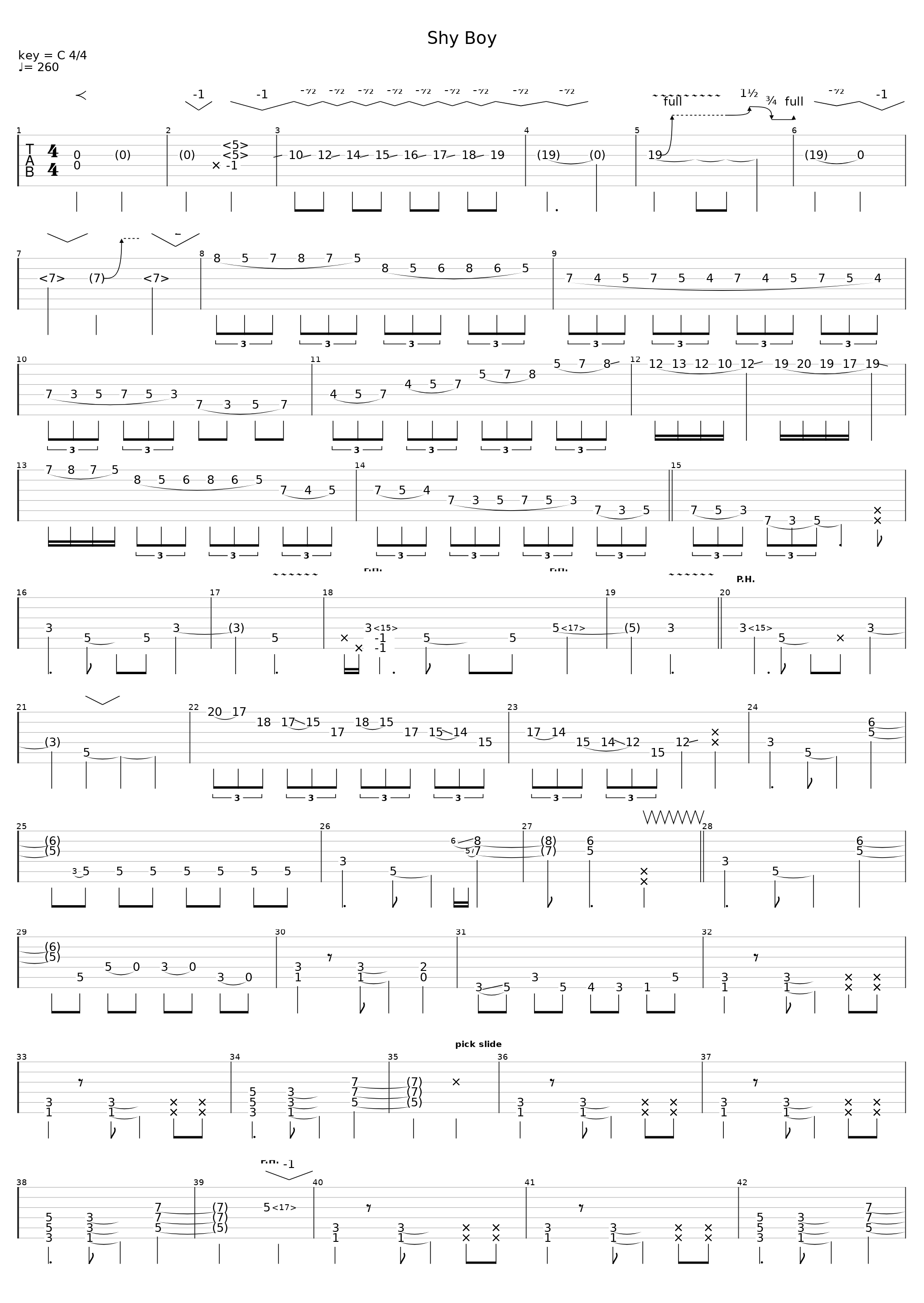 Shy Boy_Billy Sheehan_1