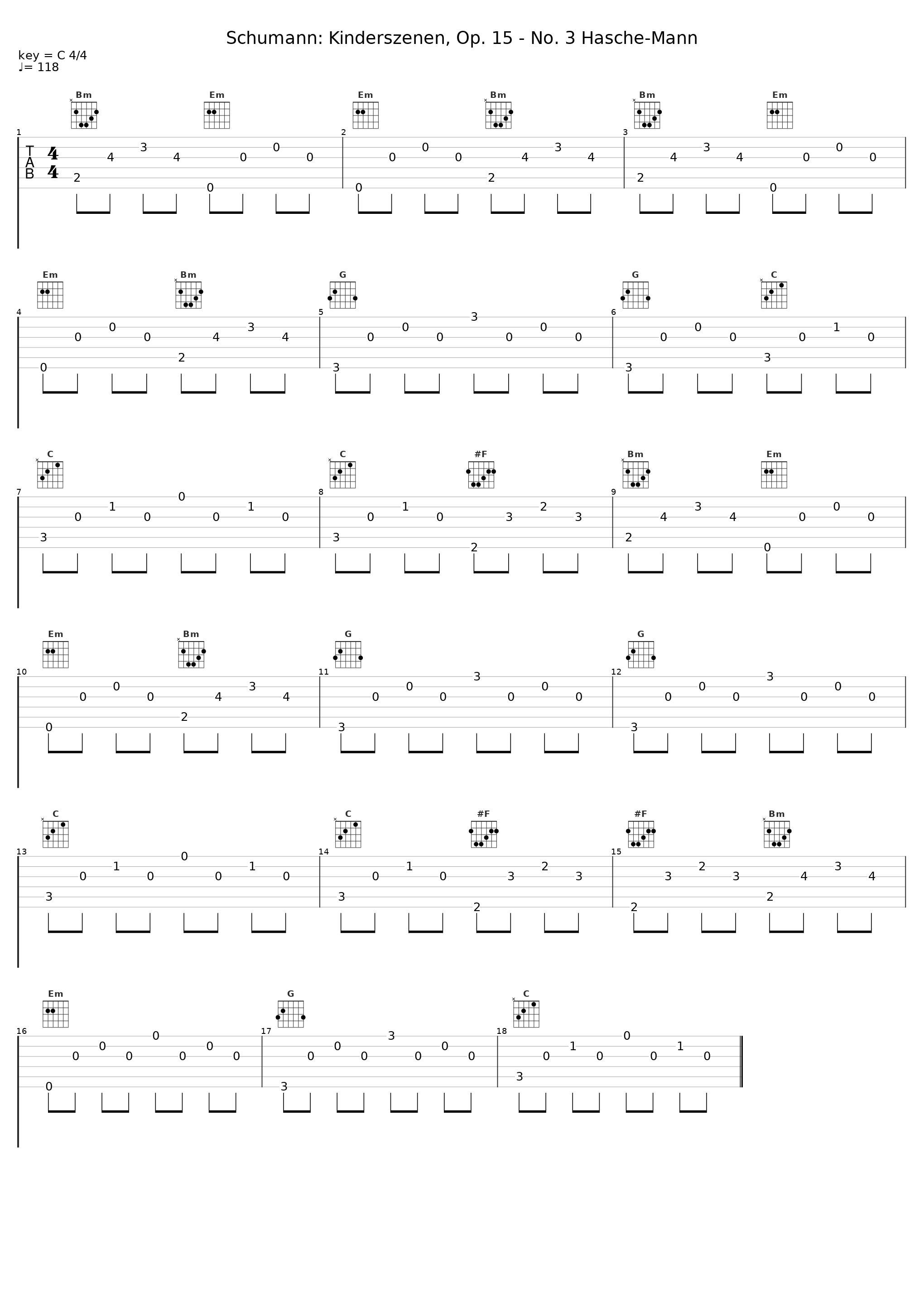 Schumann: Kinderszenen, Op. 15 - No. 3 Hasche-Mann_Wilhelm Kempff_1