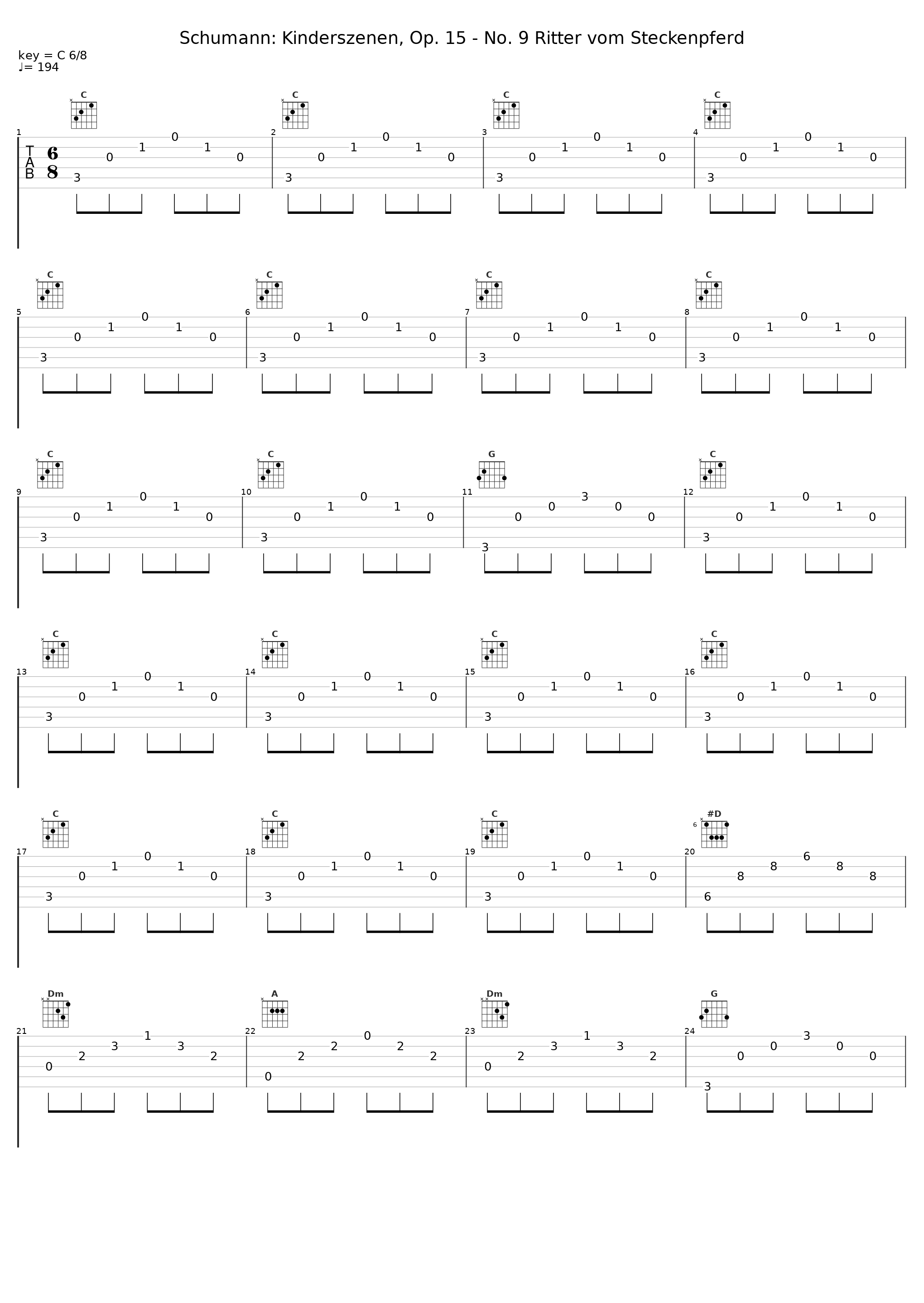 Schumann: Kinderszenen, Op. 15 - No. 9 Ritter vom Steckenpferd_Wilhelm Kempff_1