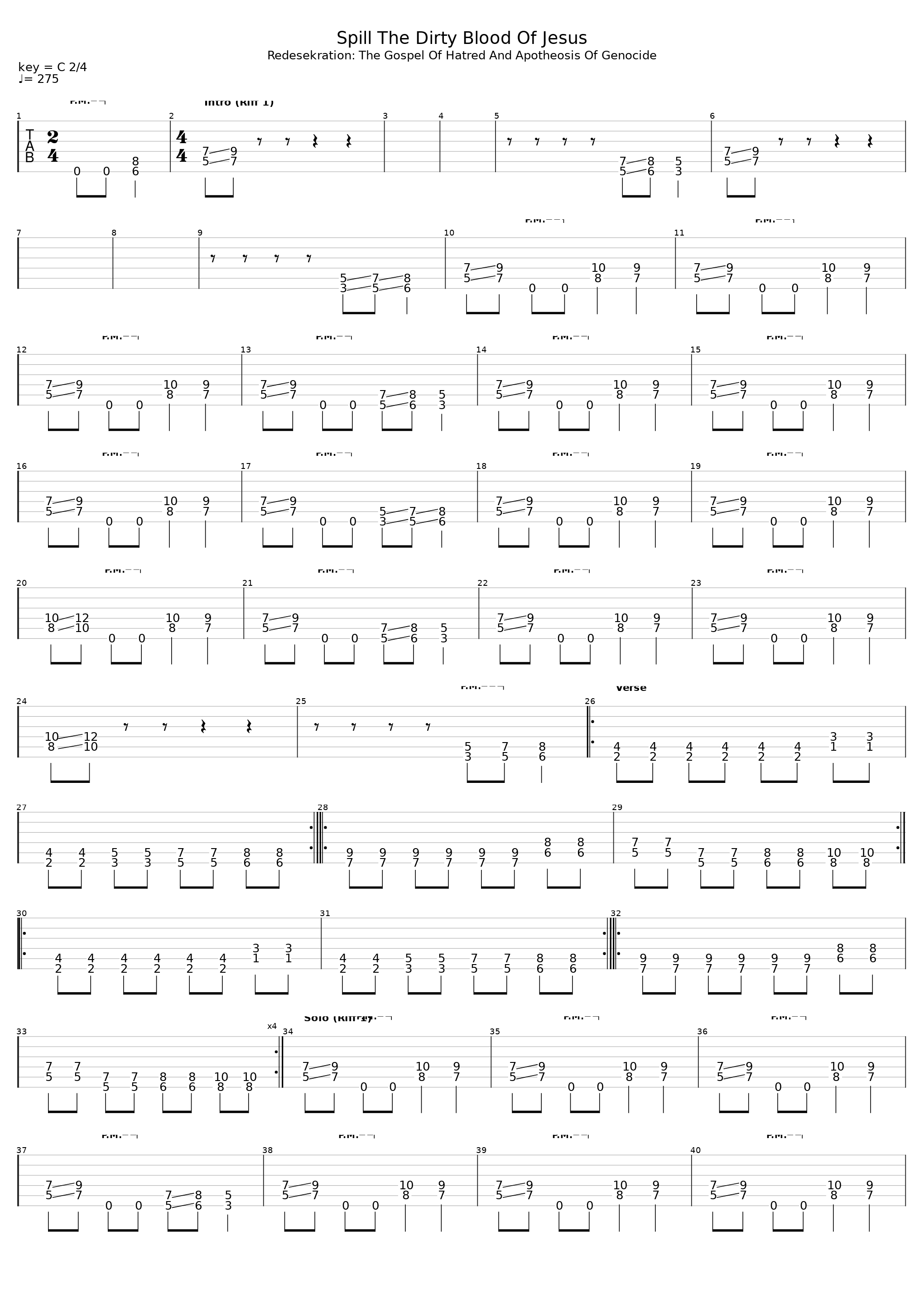 Spill the Dirty Blood of Jesus_Infernal War_1