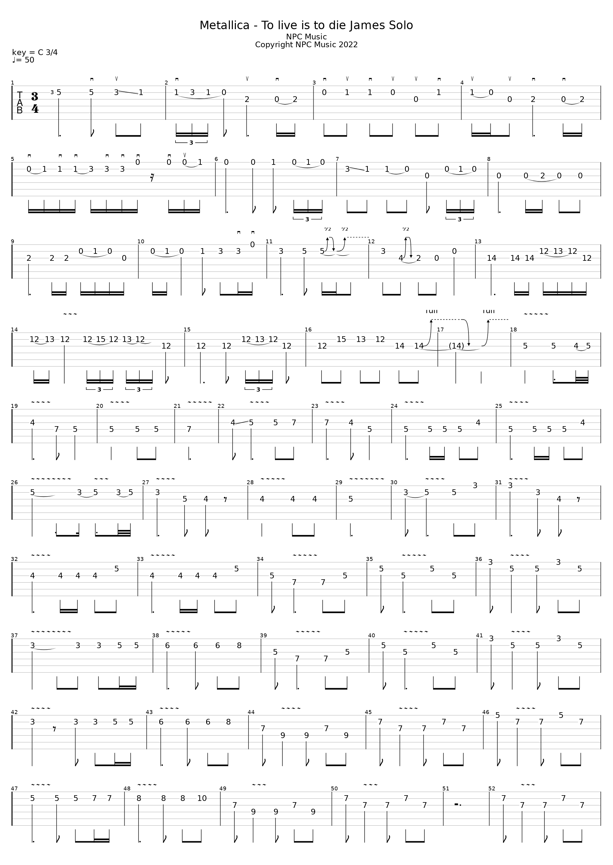 dying will be the death of me solo_Npc Music_1