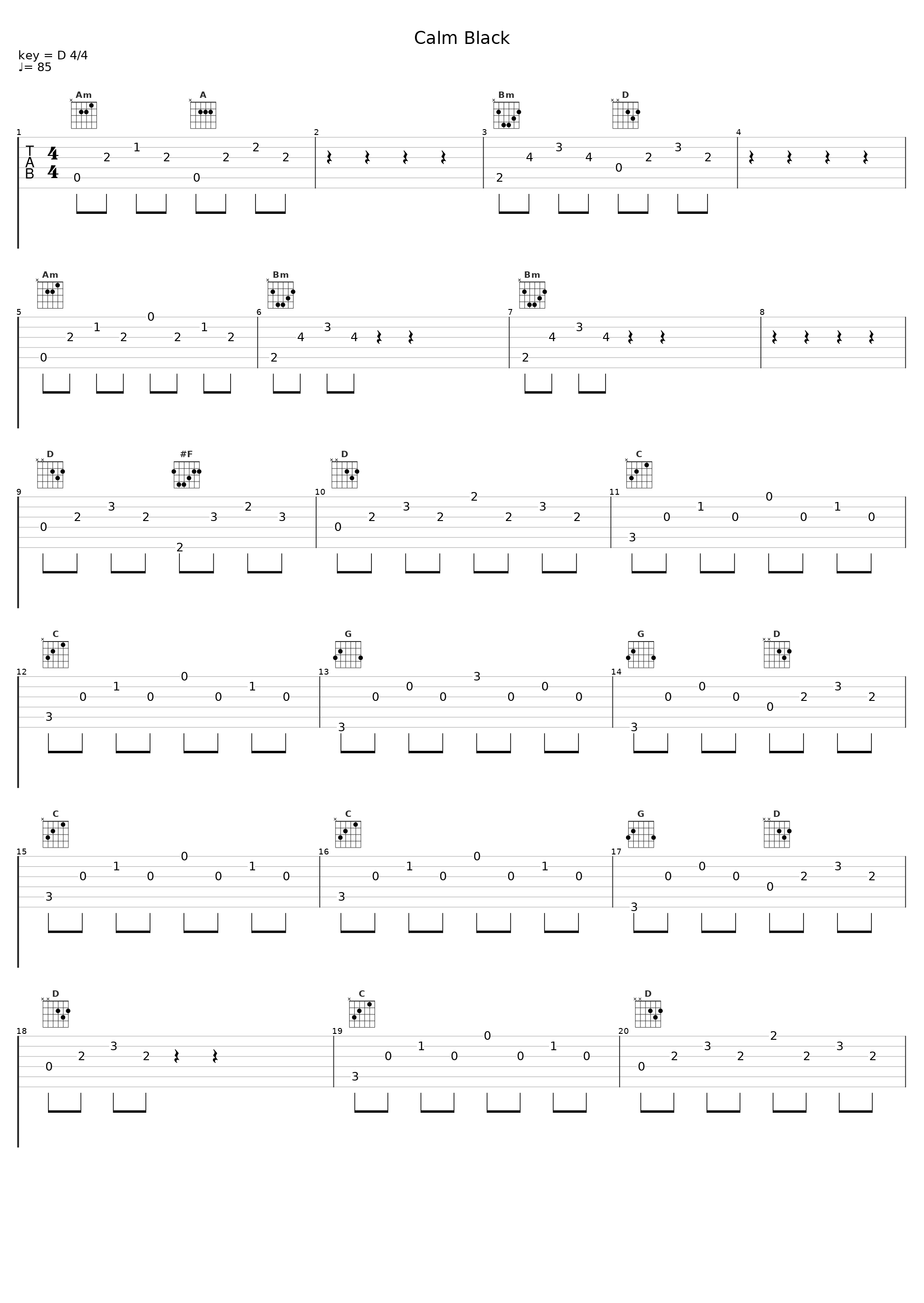 Calm Black_横山克_1