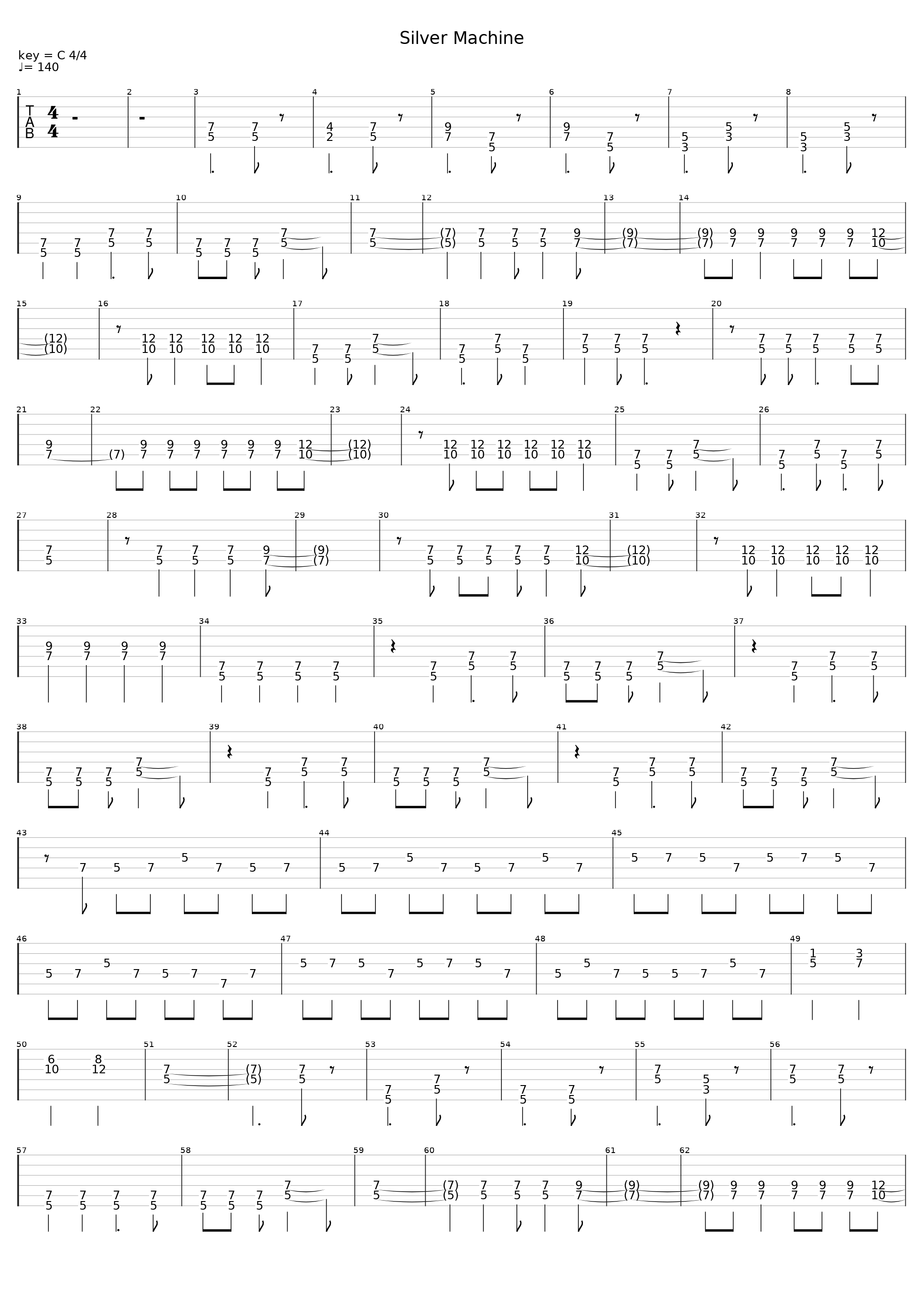 Silver Machine_Hawkwind_1