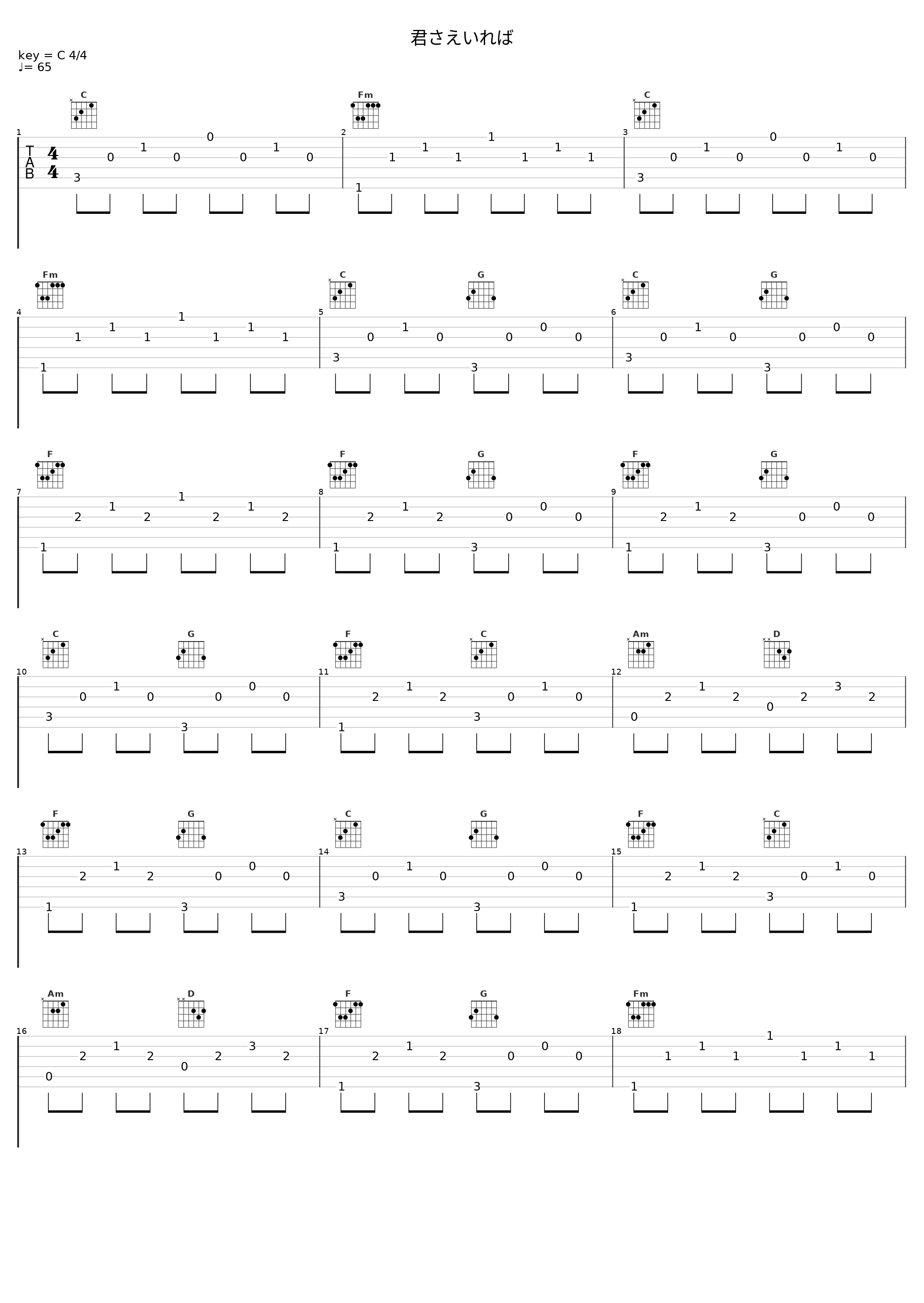 君さえいれば_Clann_1