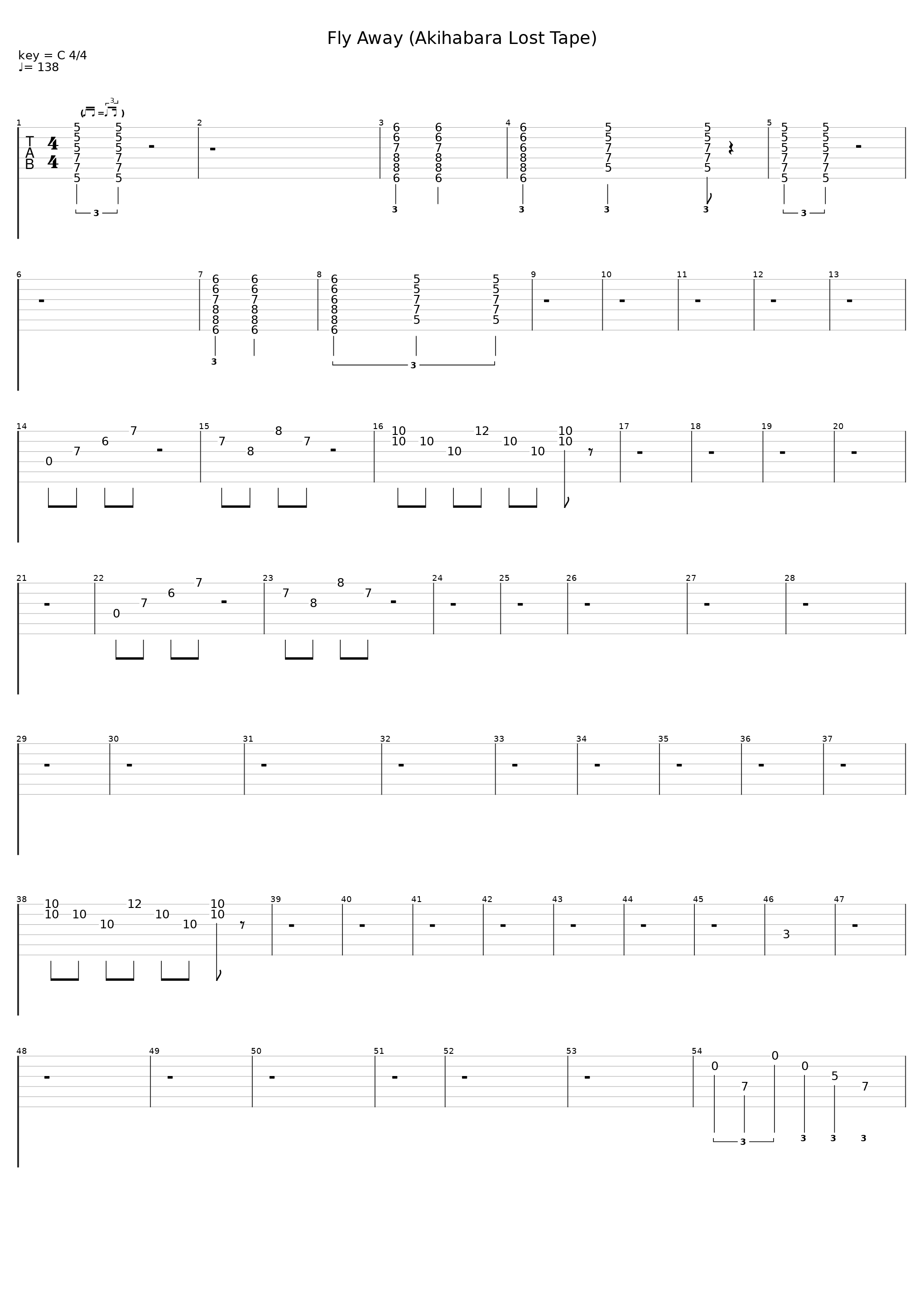 Fly Away (Akihabara Lost Tape)_Unknown_1