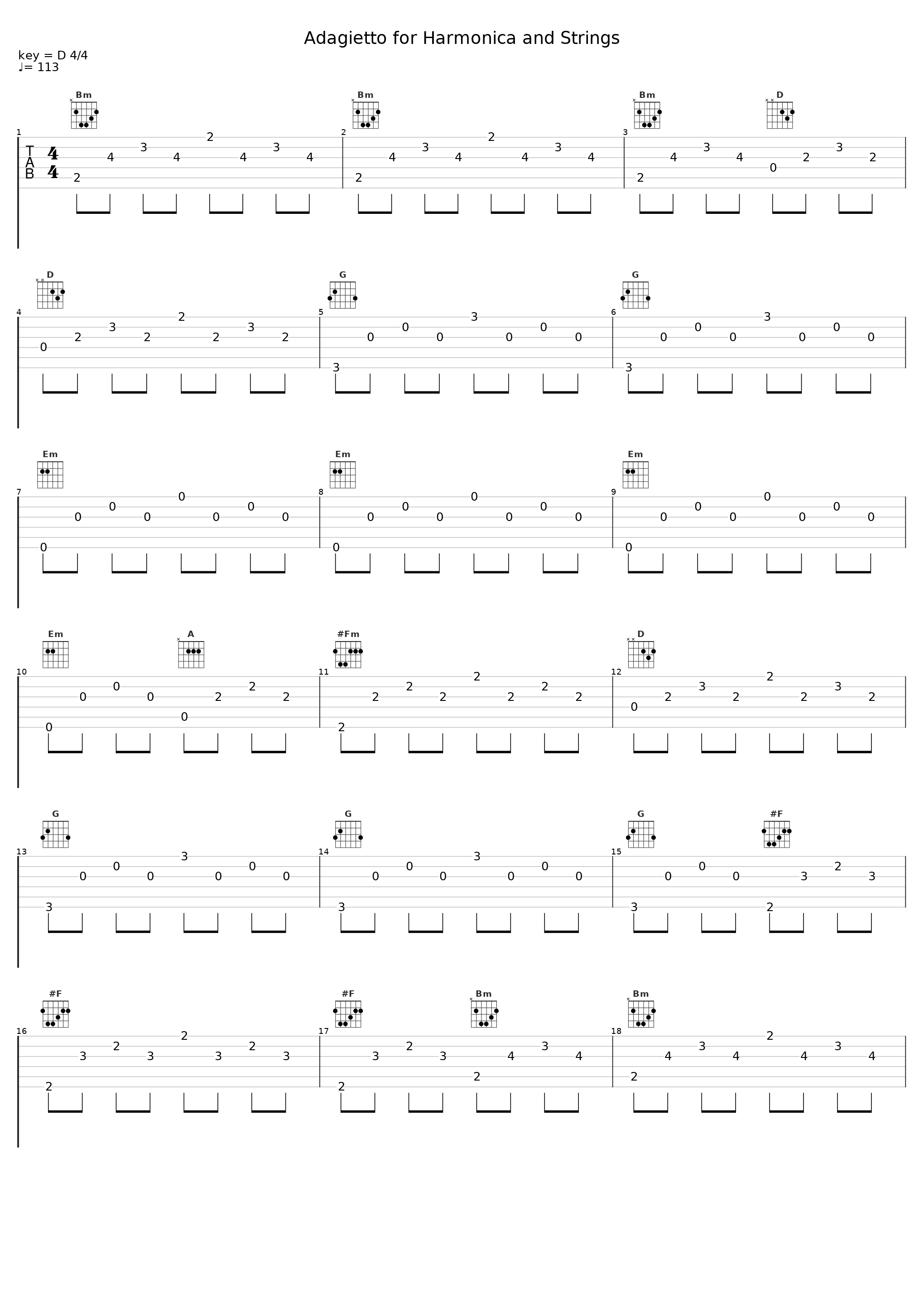 Adagietto for Harmonica and Strings_Sigmund Groven_1