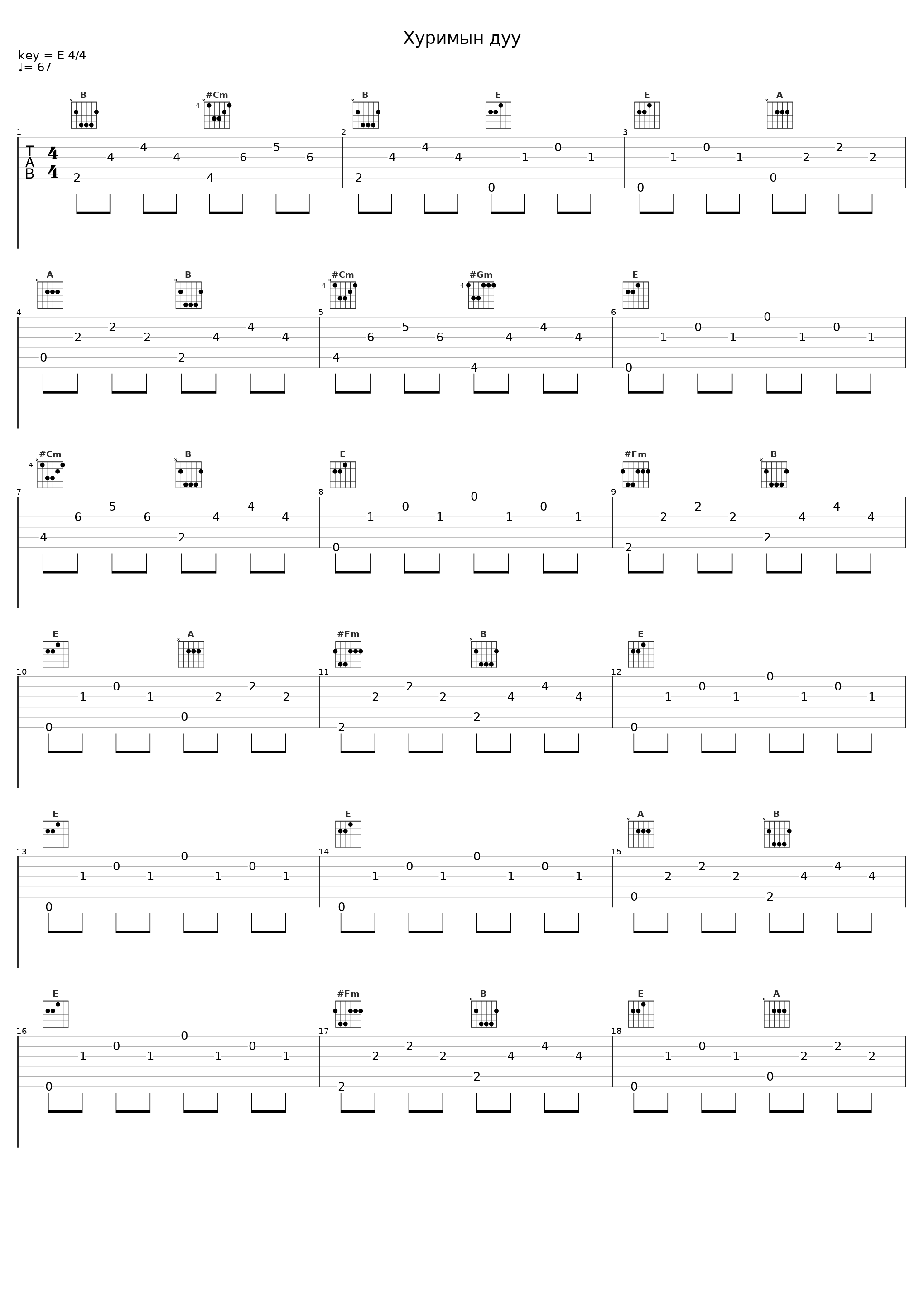 Хуримын дуу_Camerton_1