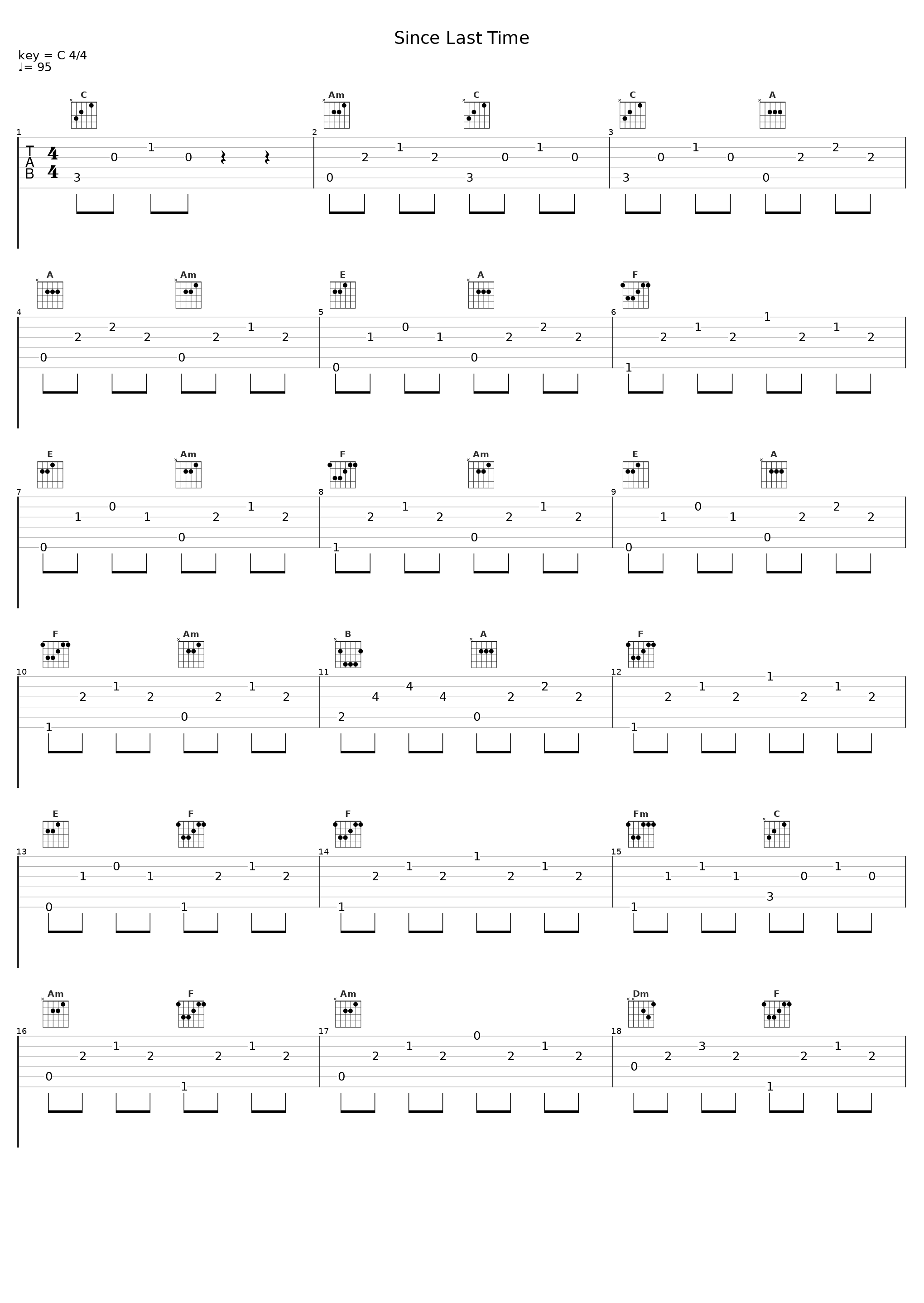 Since Last Time_Multicyde_1