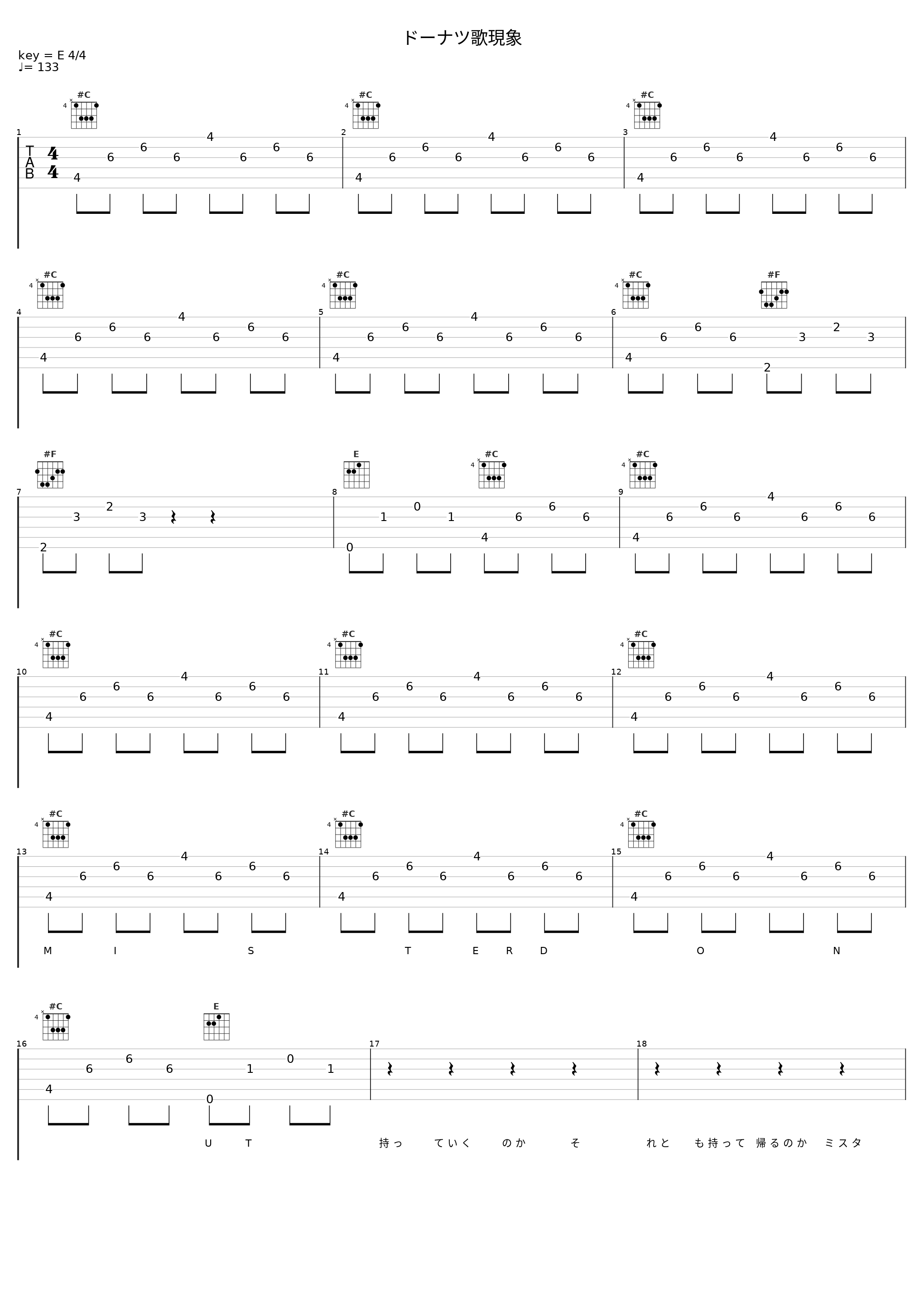 ドーナツ歌現象_打首狱门同好会_1