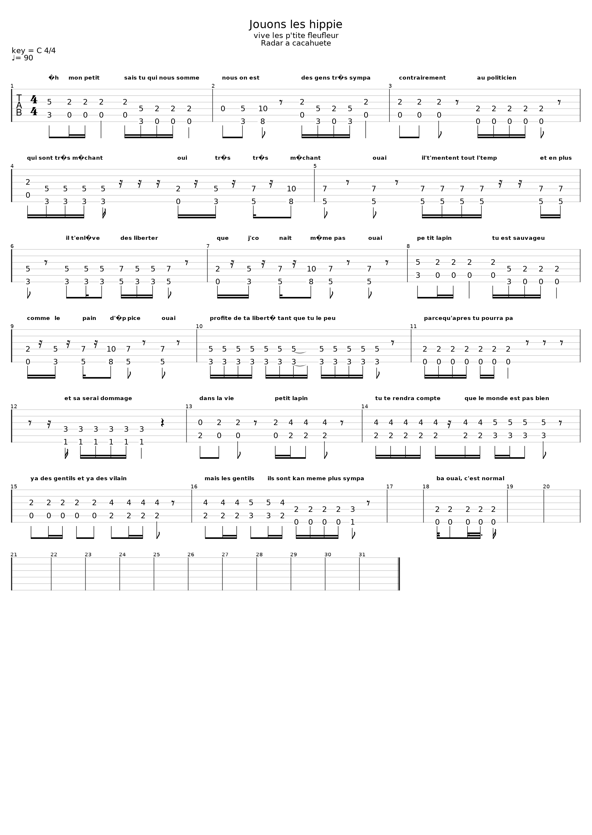 Jouons les hippie_Patrice Flaguawi_1