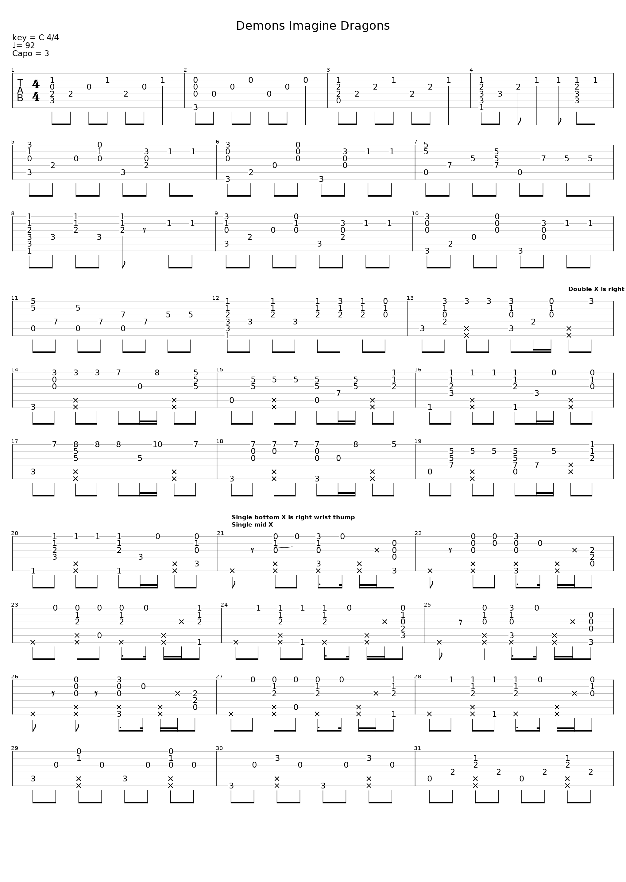 Demons (Imagine Dragons)_Chet Preston_1